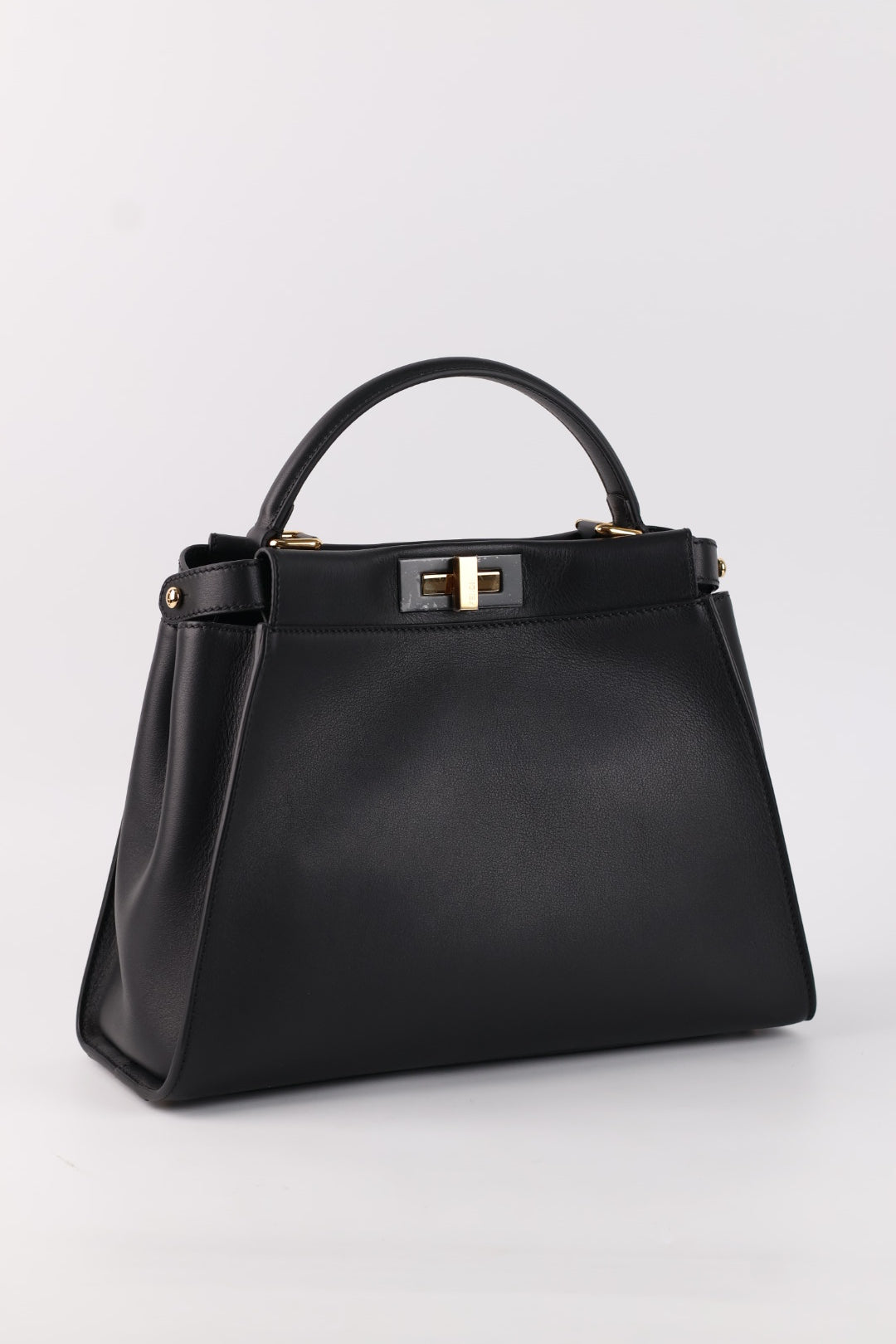 Fendi Peekaboo Media in Pelle