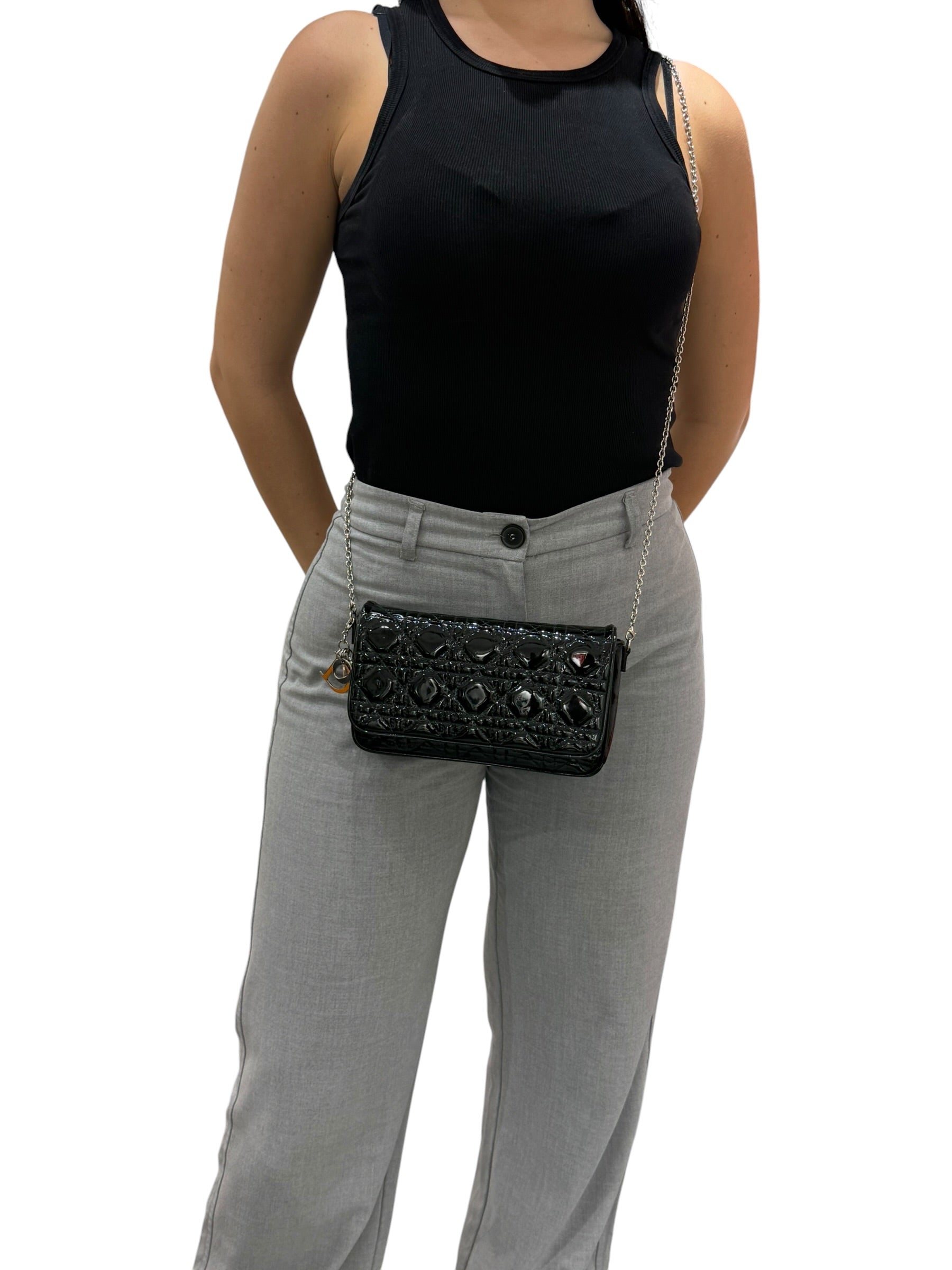 Dior Pochette Lady Dior Vernis