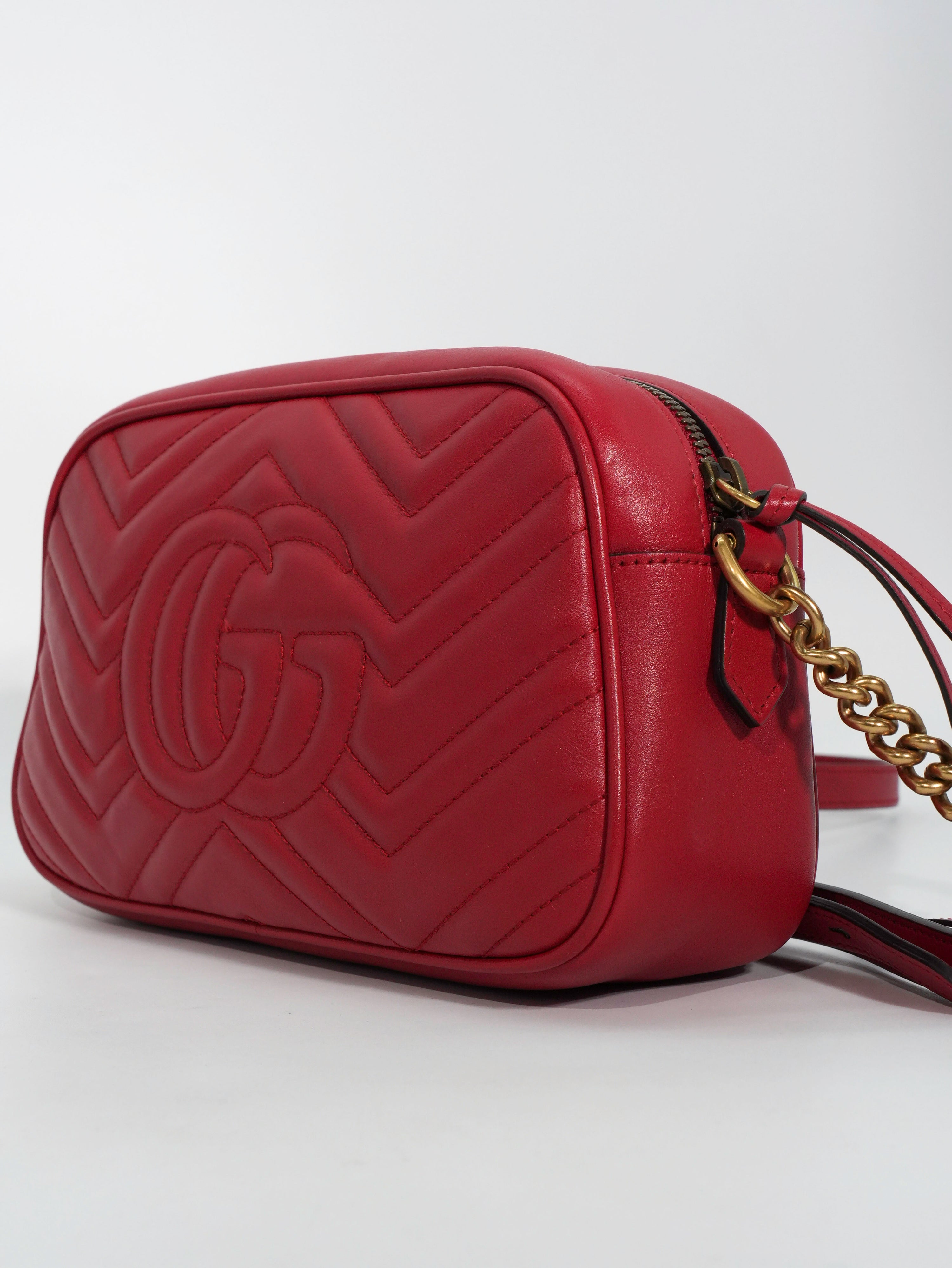 Gucci Marmont Camera Bag Matelassé