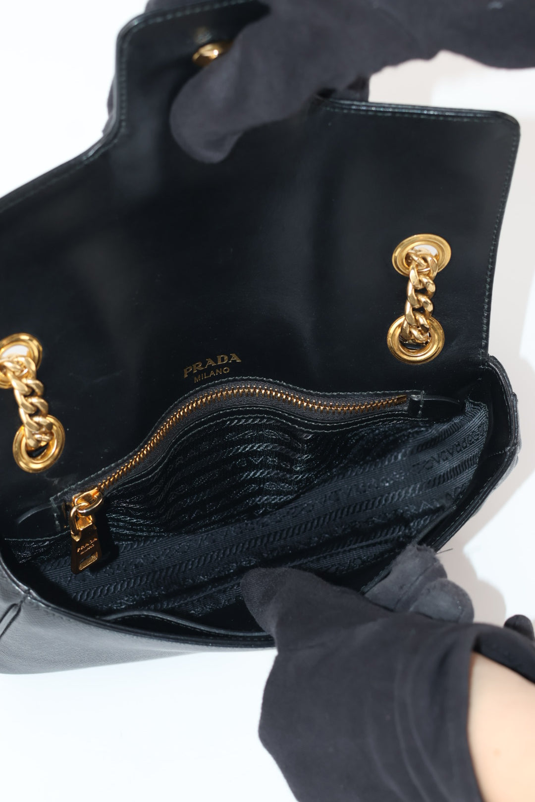 Prada Pattina a Tracolla Saffiano