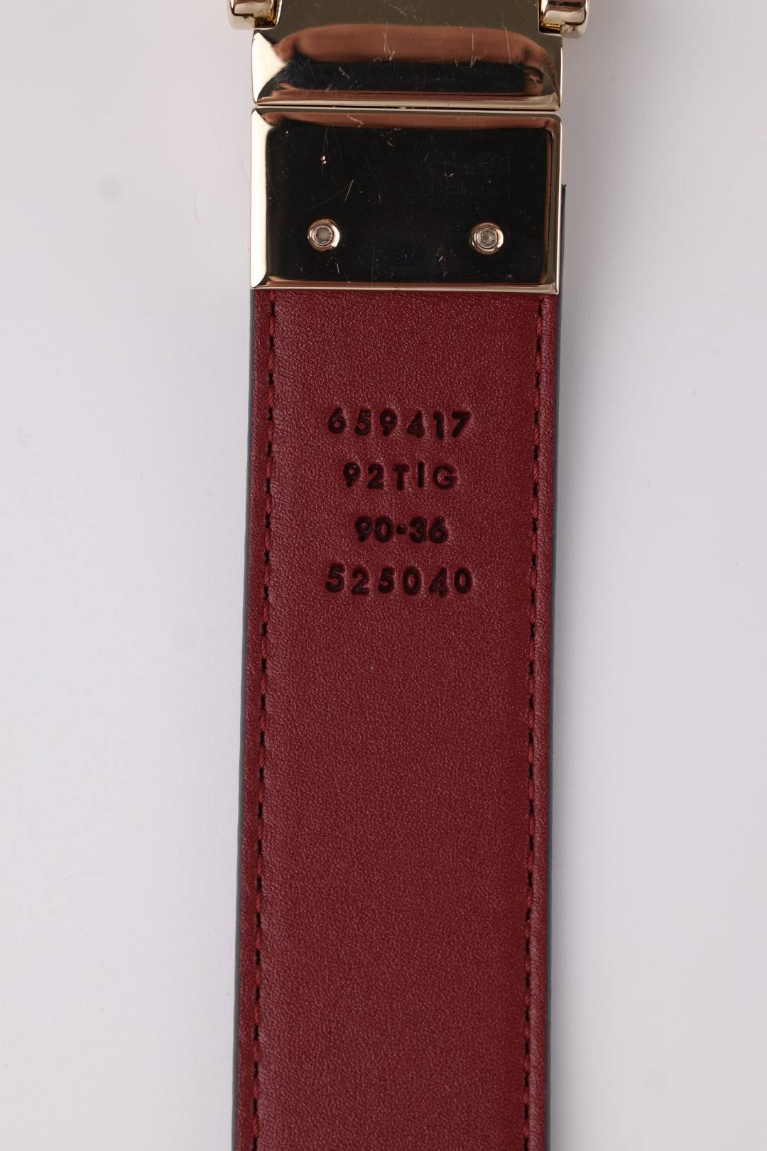 Gucci Cintura GG Marmont Supreme Reversibile