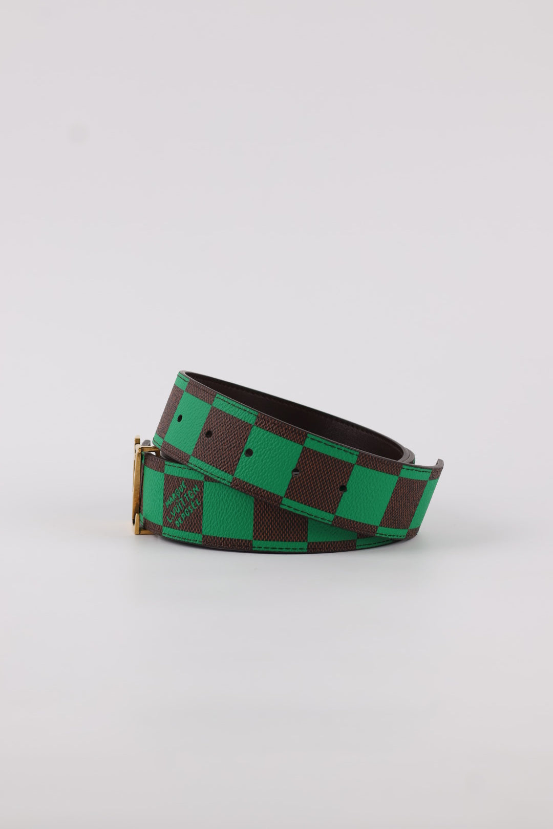 Louis Vuitton Cintura Initiales Damier Pop Reversibile