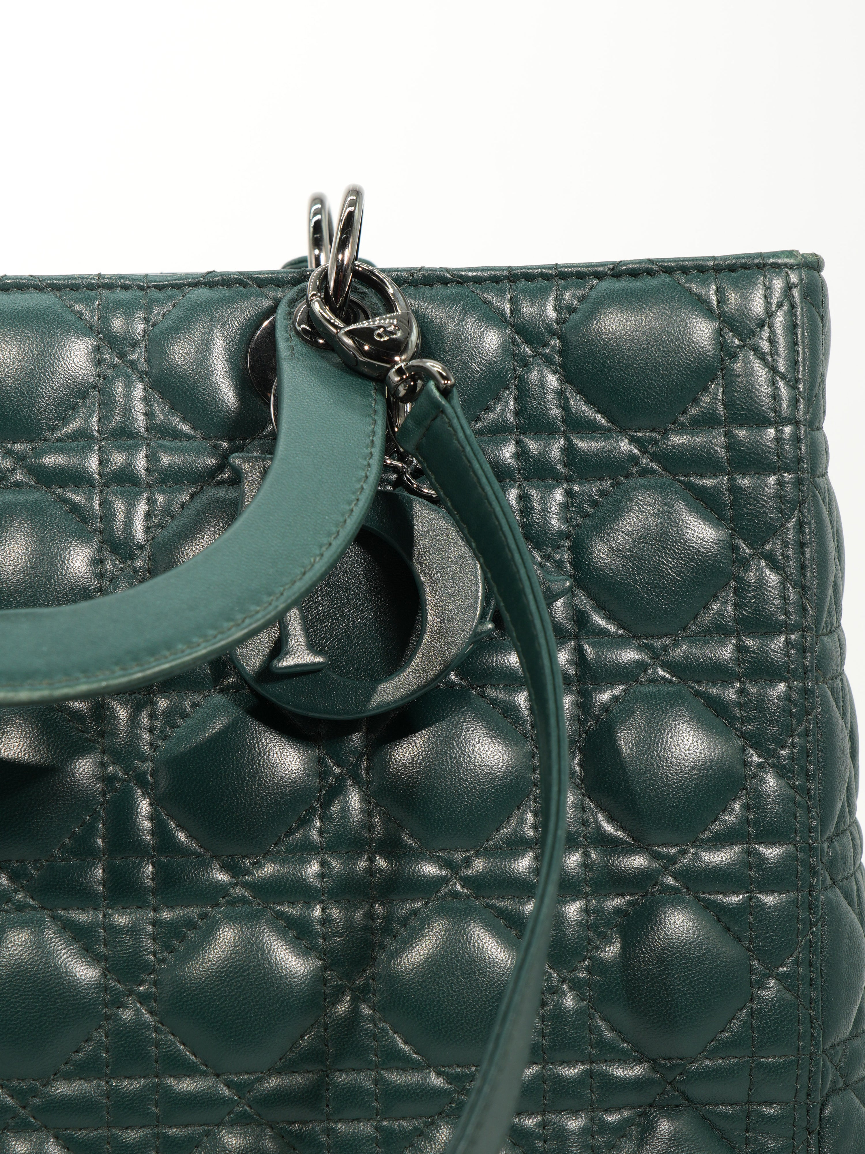 Lady Dior Large in Pelle