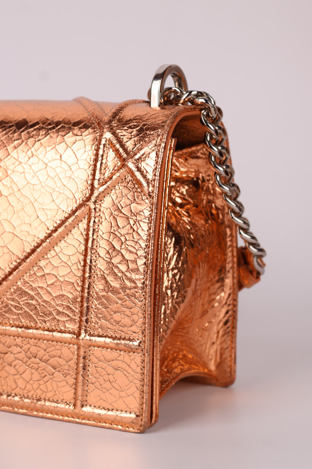 Dior Diorama in Pelle Rose Gold