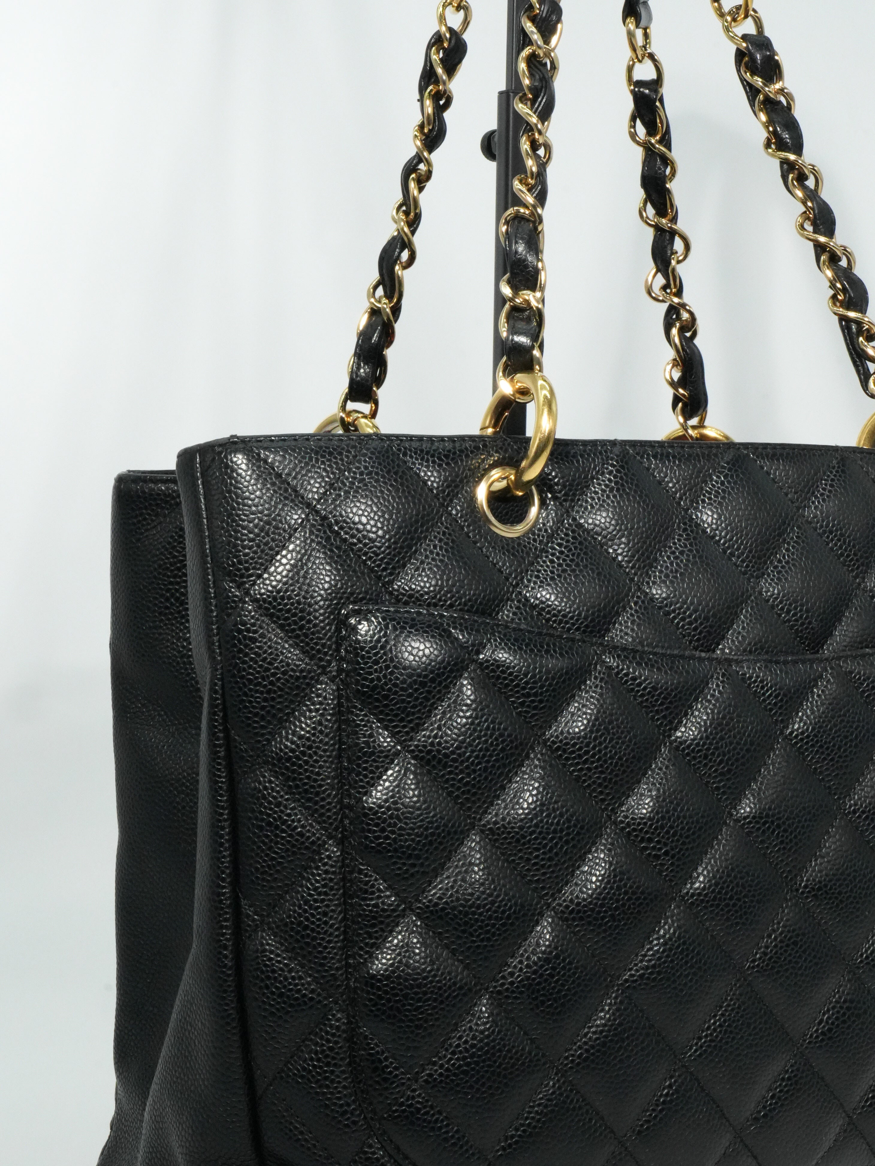 Chanel GST Caviar Nero