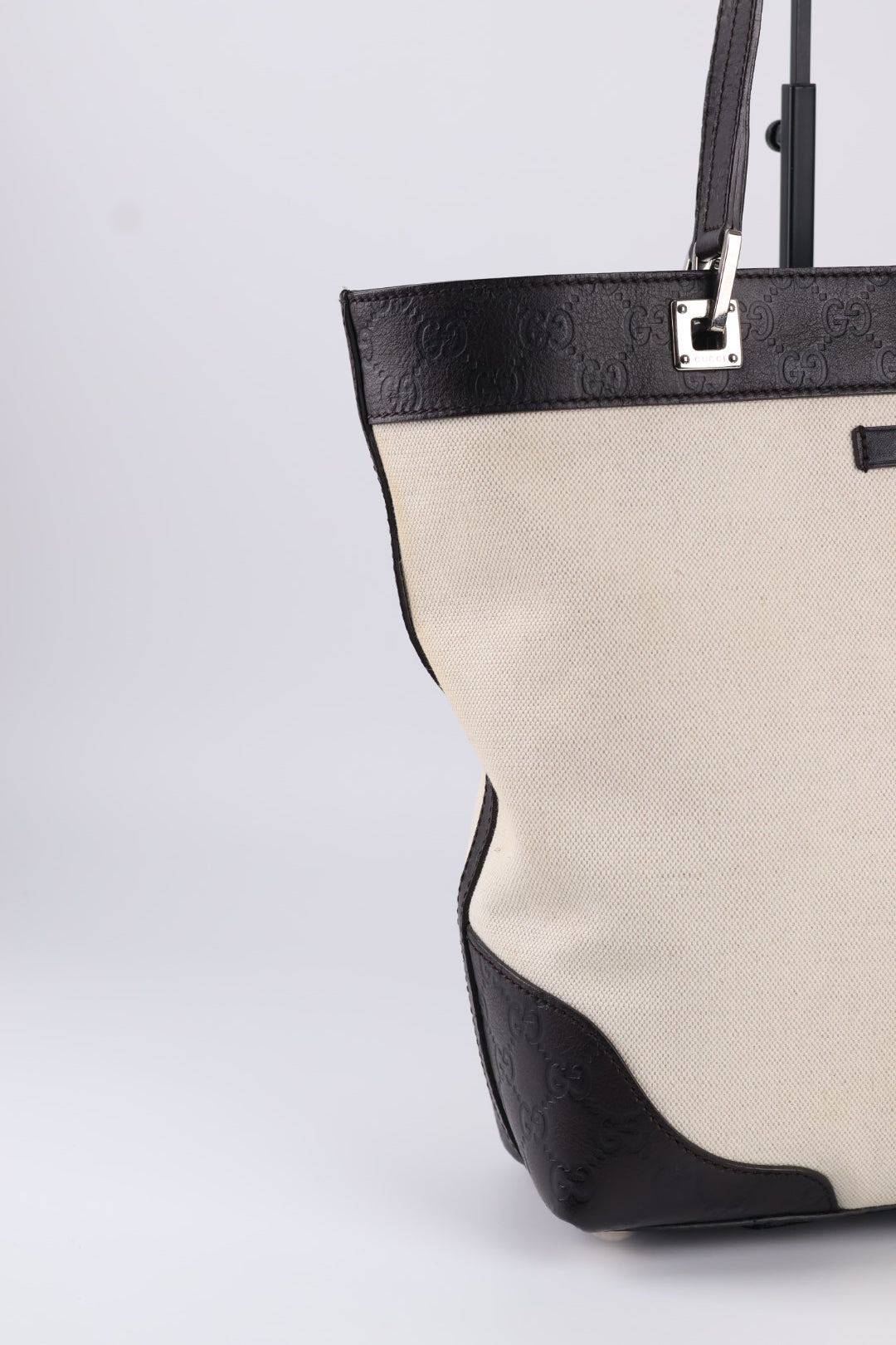 Gucci Tote Tela e Pelle