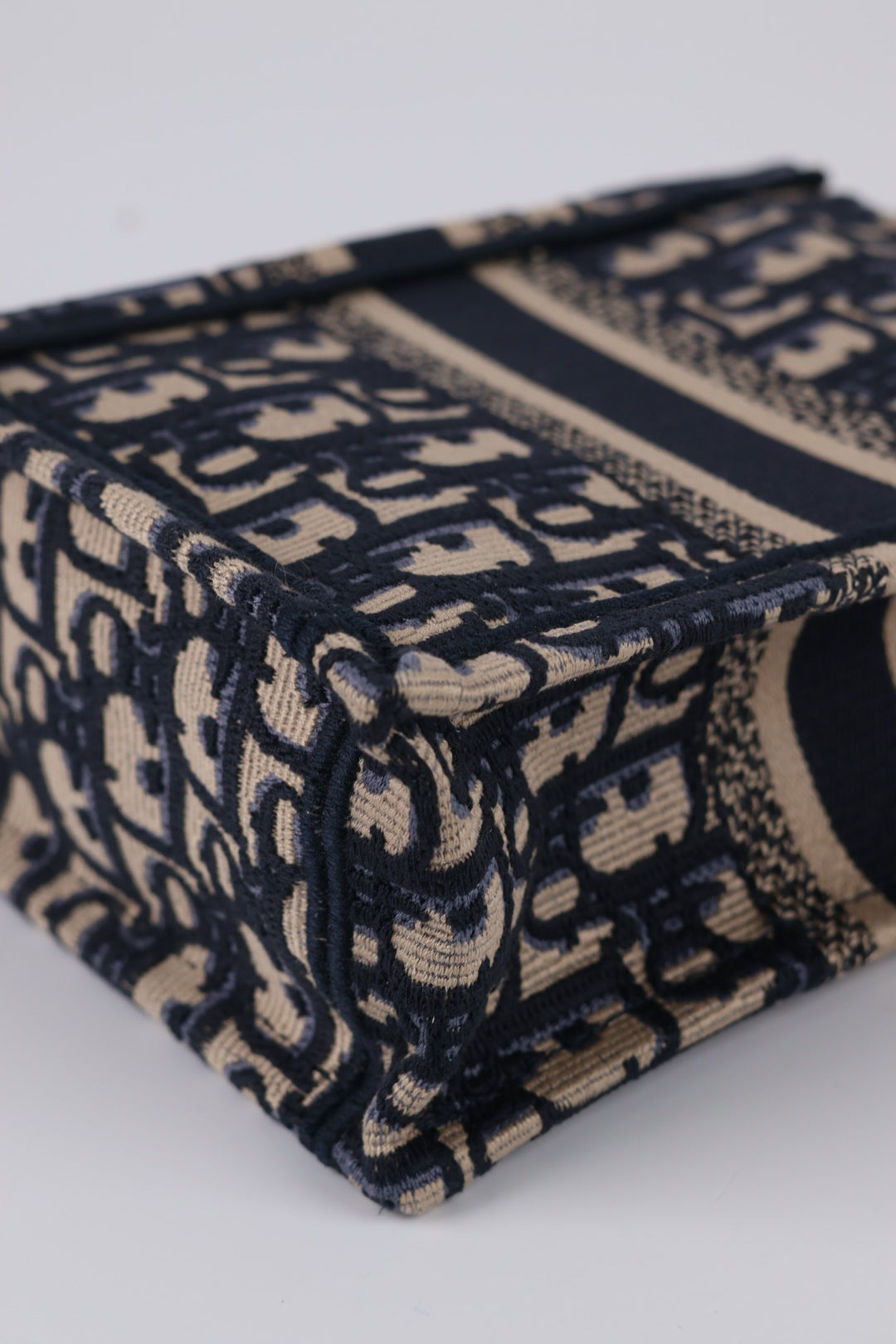 Dior Mini Book Tote Jacquard Oblique