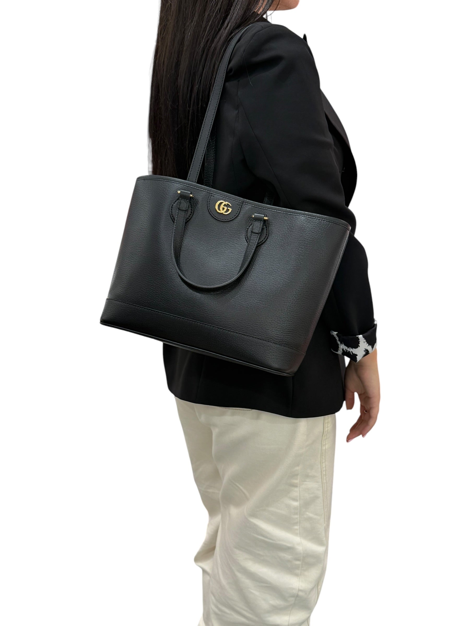 Gucci Ophidia Shopping in Pelle