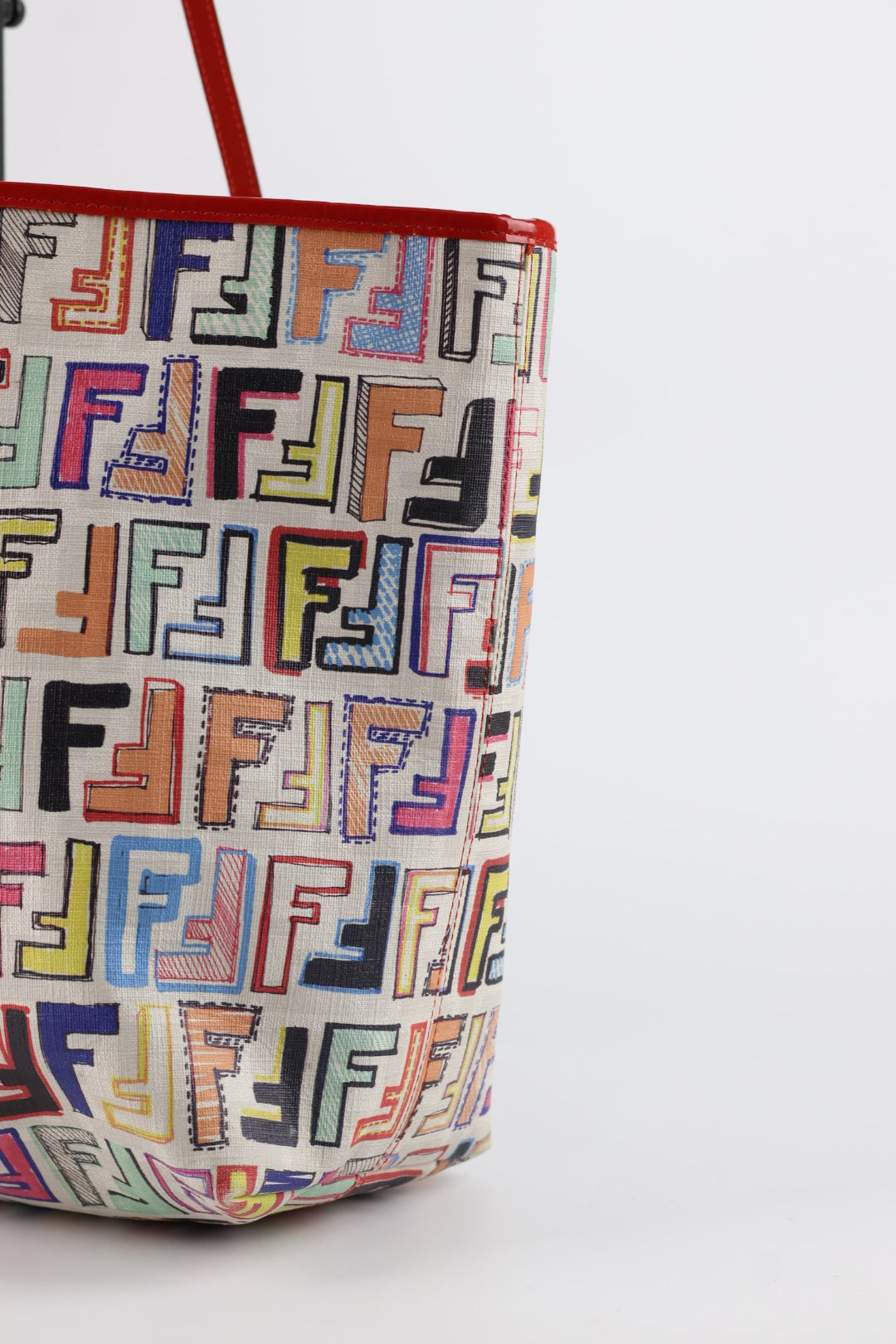 Fendi Shopping FF Logo Multicolor