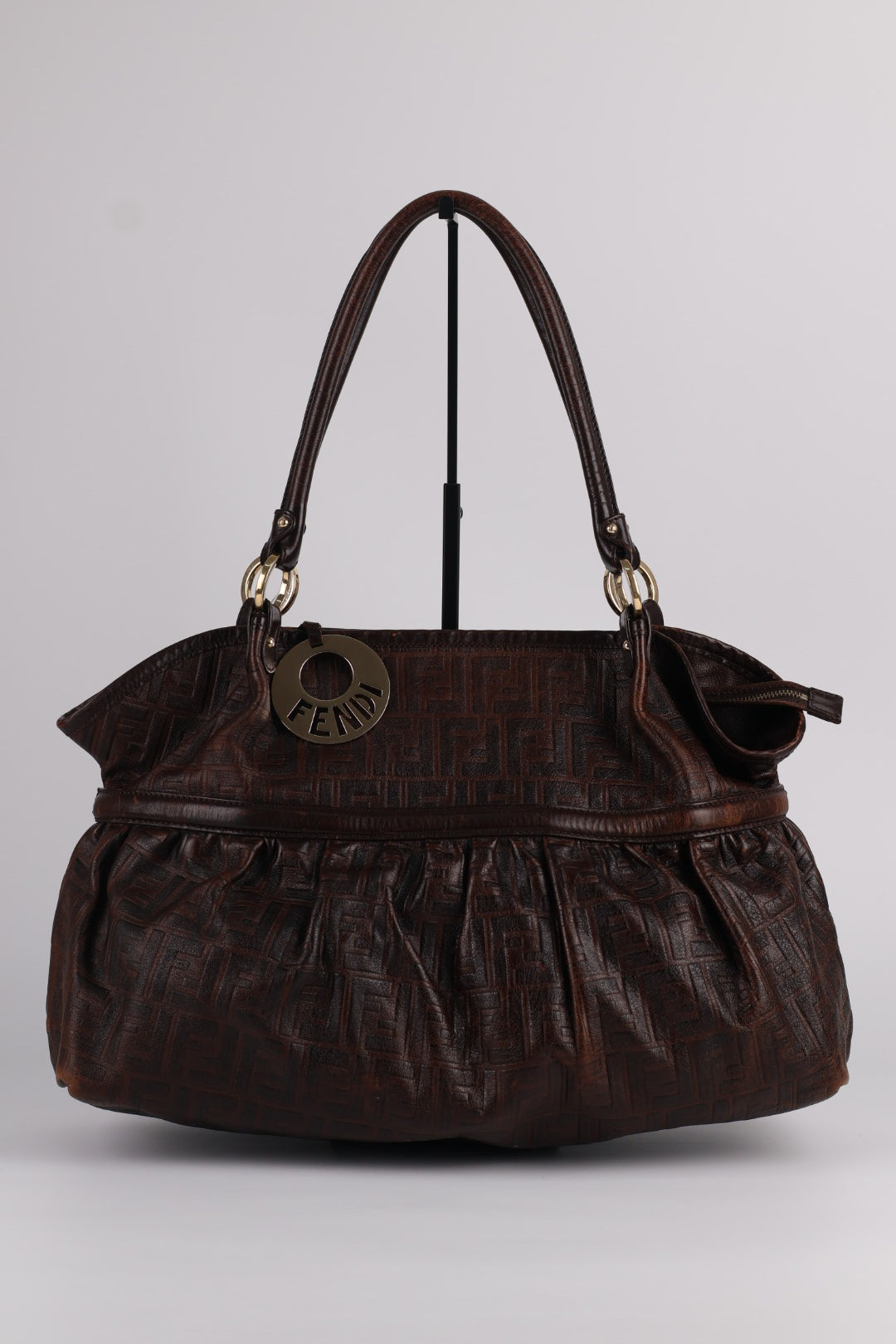 Fendi Tote Chef in Pelle FF Logo