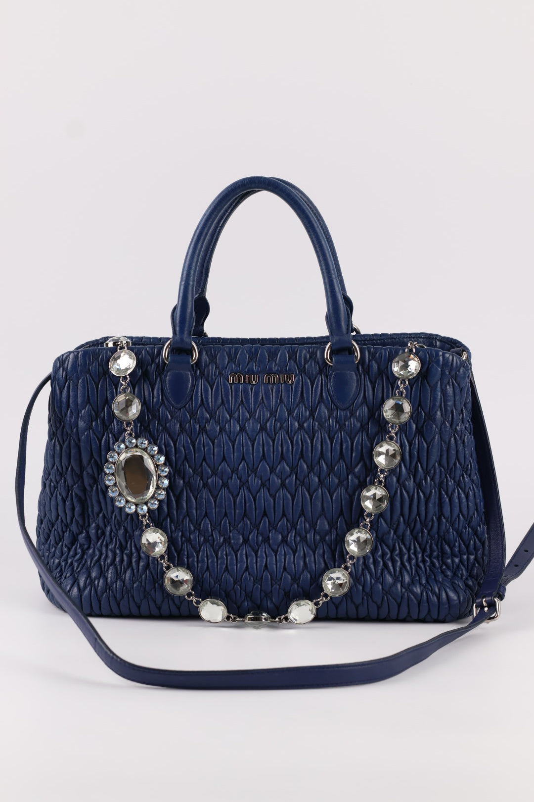 Miu Miu Tote Crystal Matelassé
