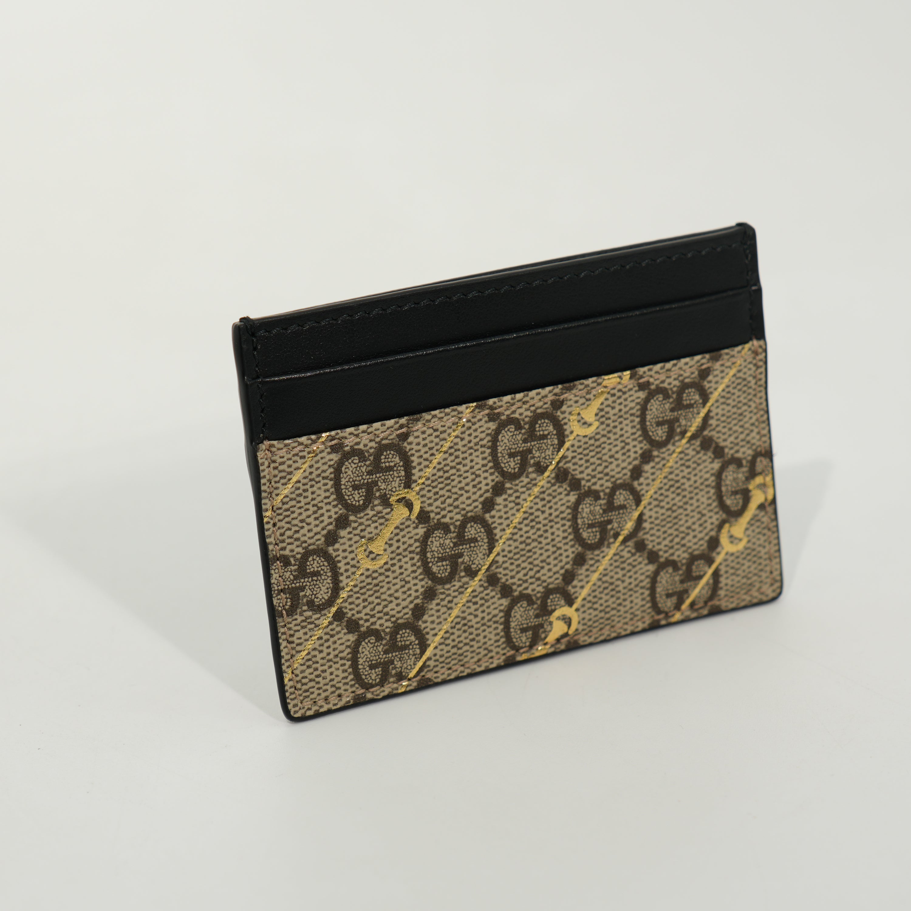 Gucci Portacarte GG Supreme Horsebit
