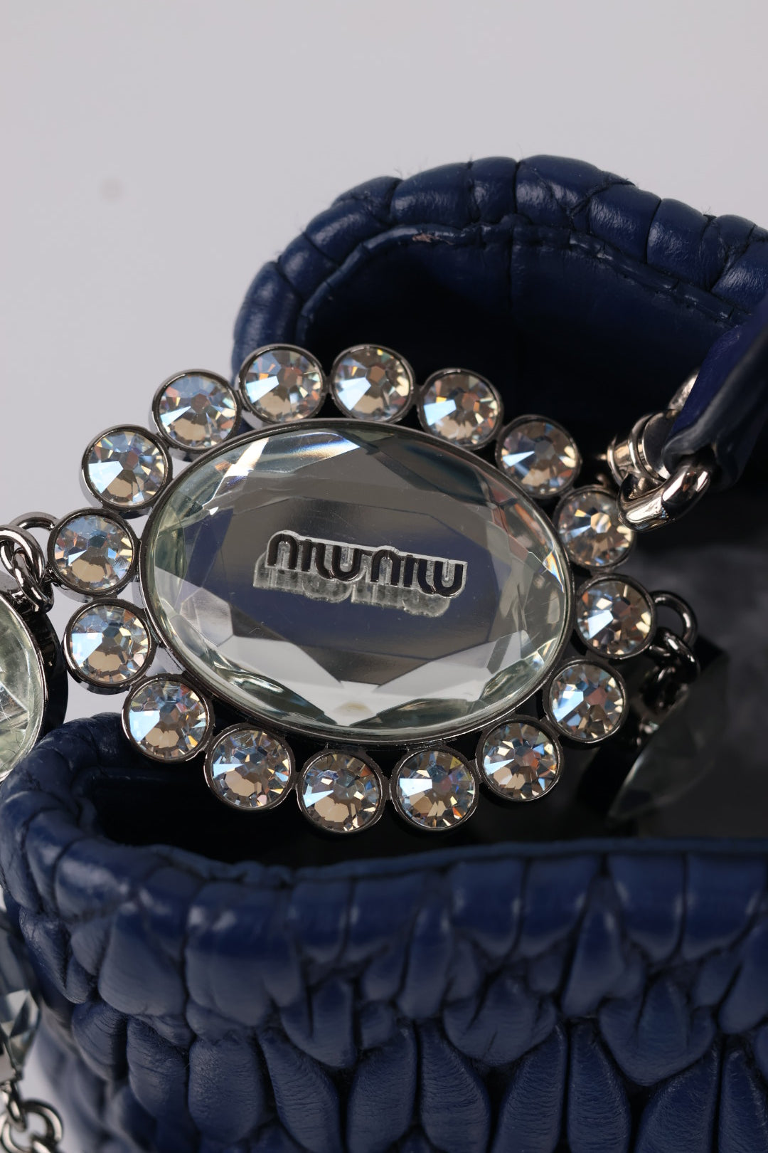 Miu Miu Tote Crystal Matelassé