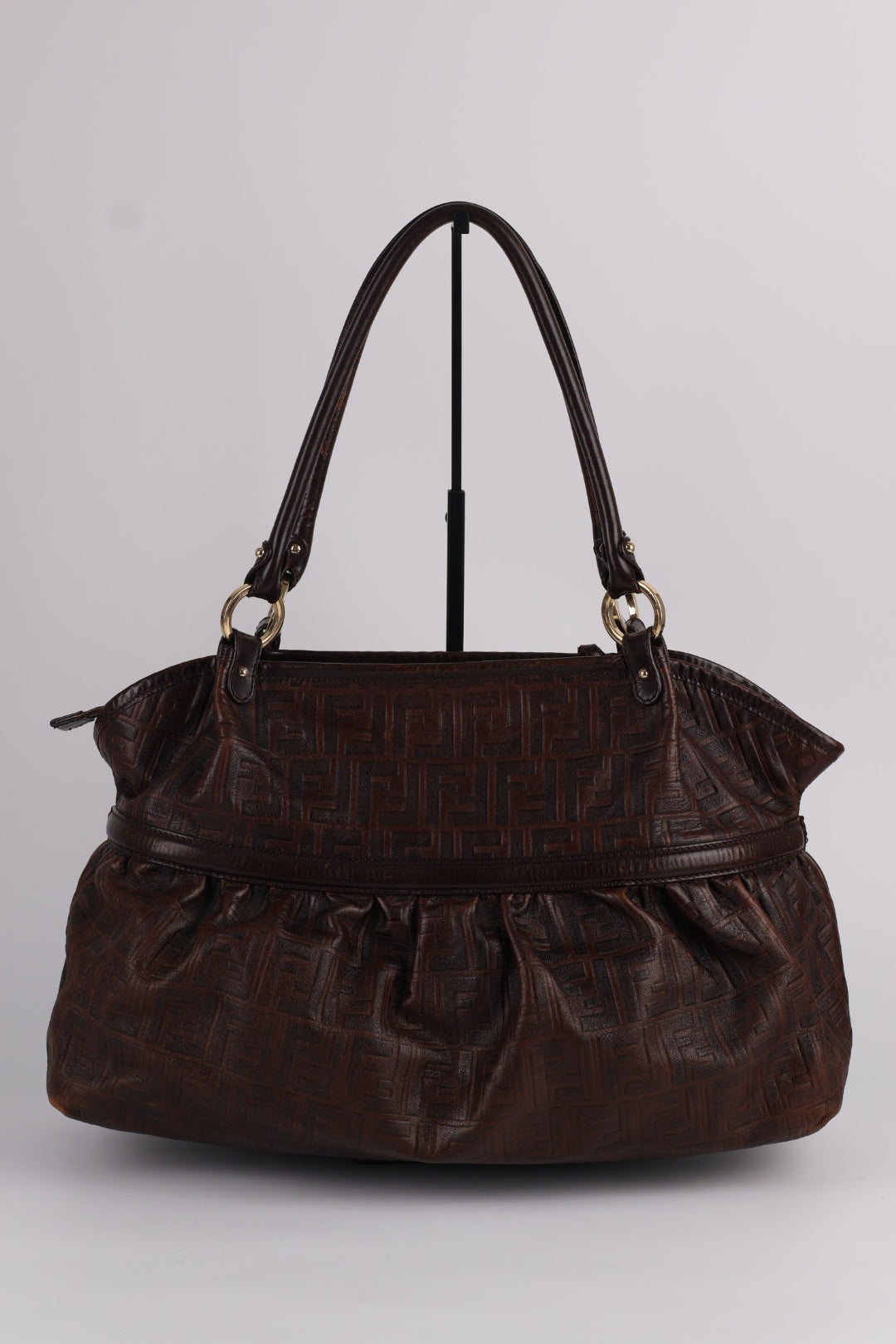 Fendi Tote Chef in Pelle FF Logo