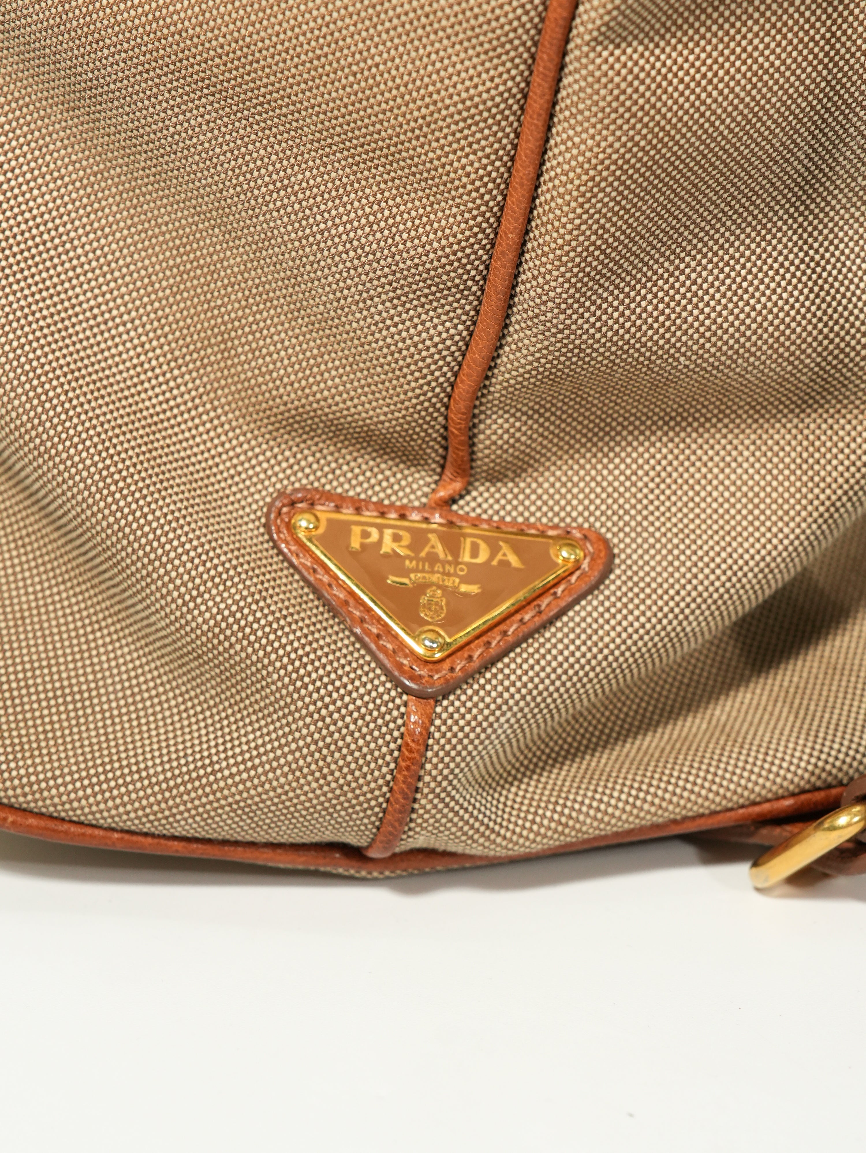 Prada Tote In Jacquard