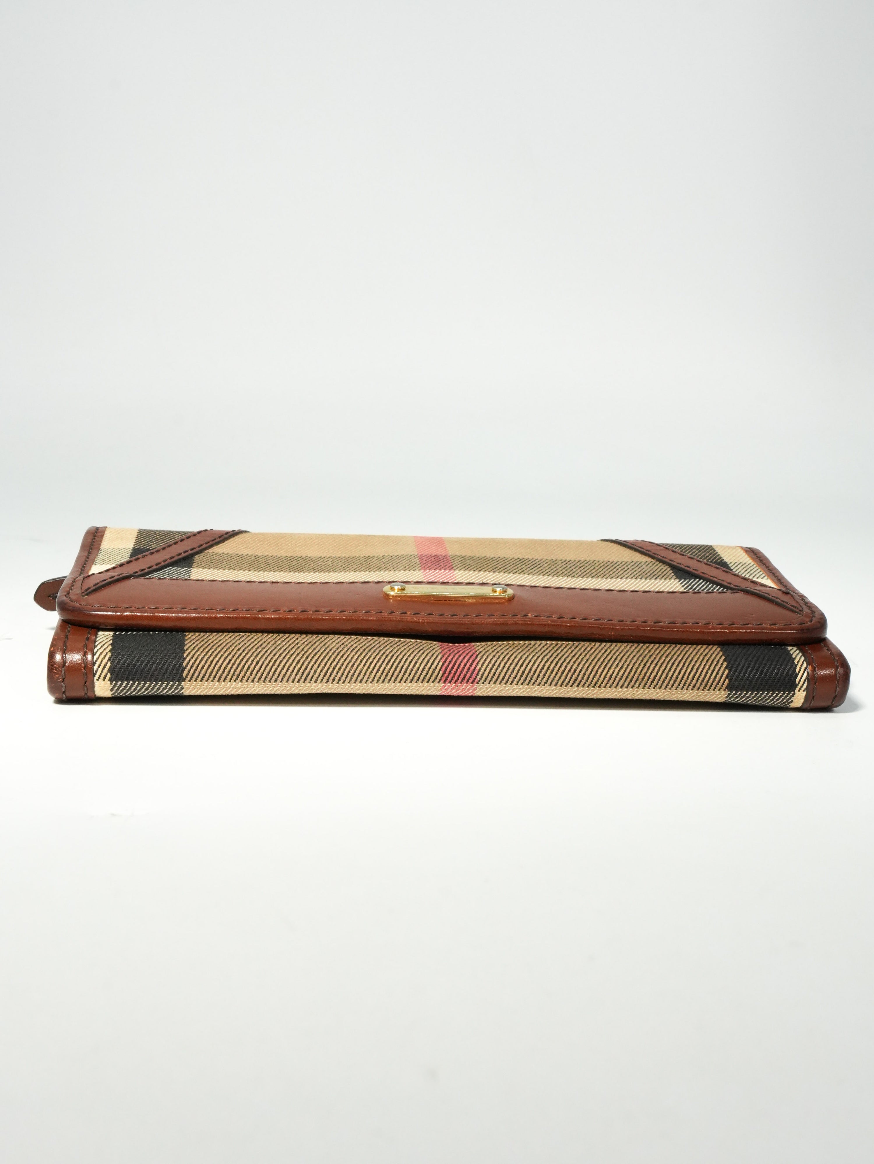 Burberry Portafoglio Lungo Check