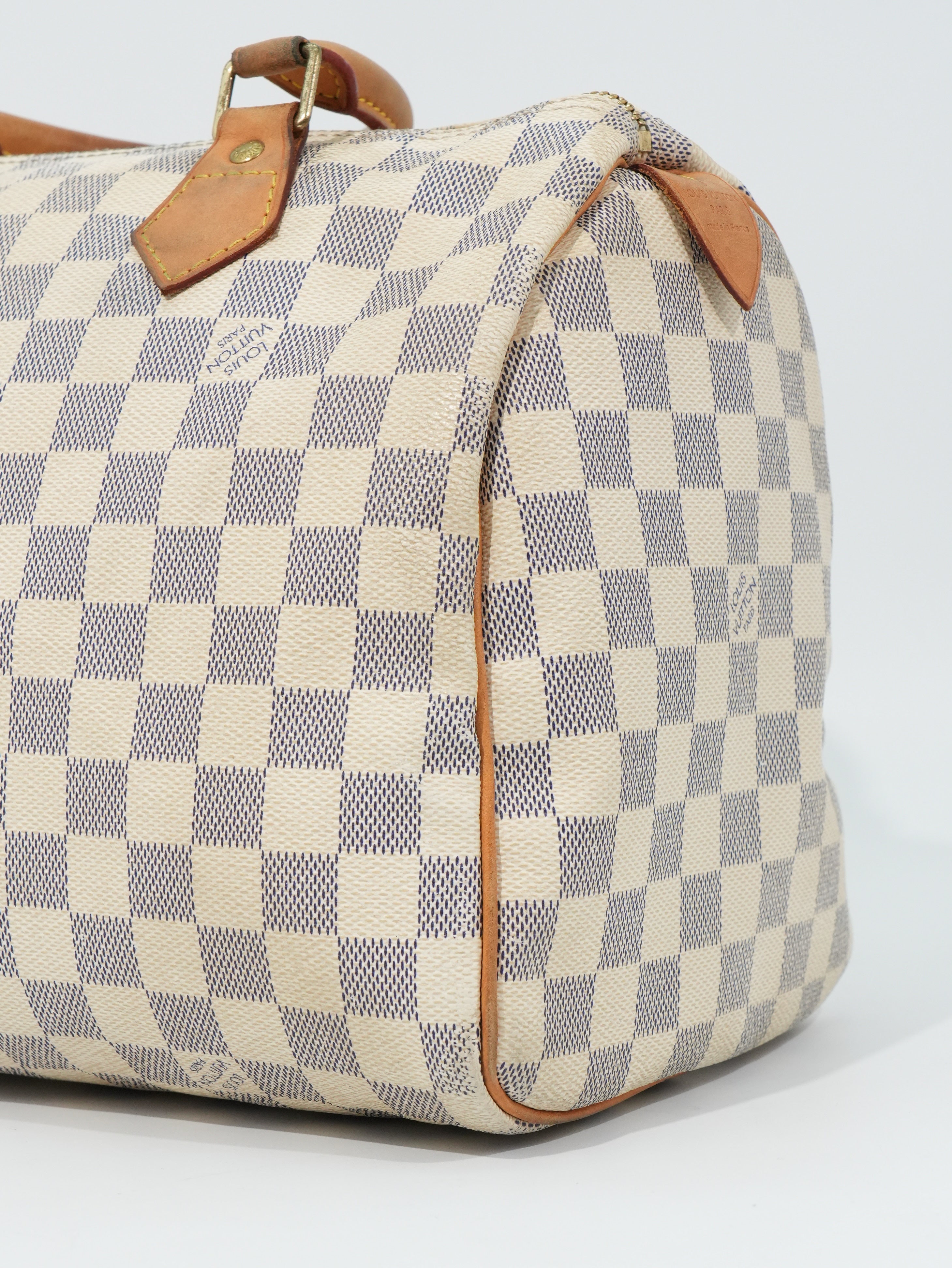 Louis Vuitton Speedy 30 Damier Azur