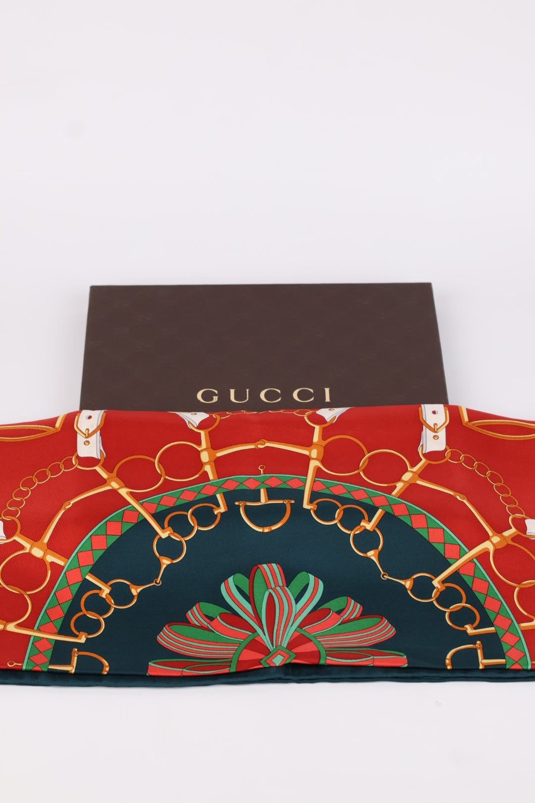 Gucci Foulard Horsebit Web