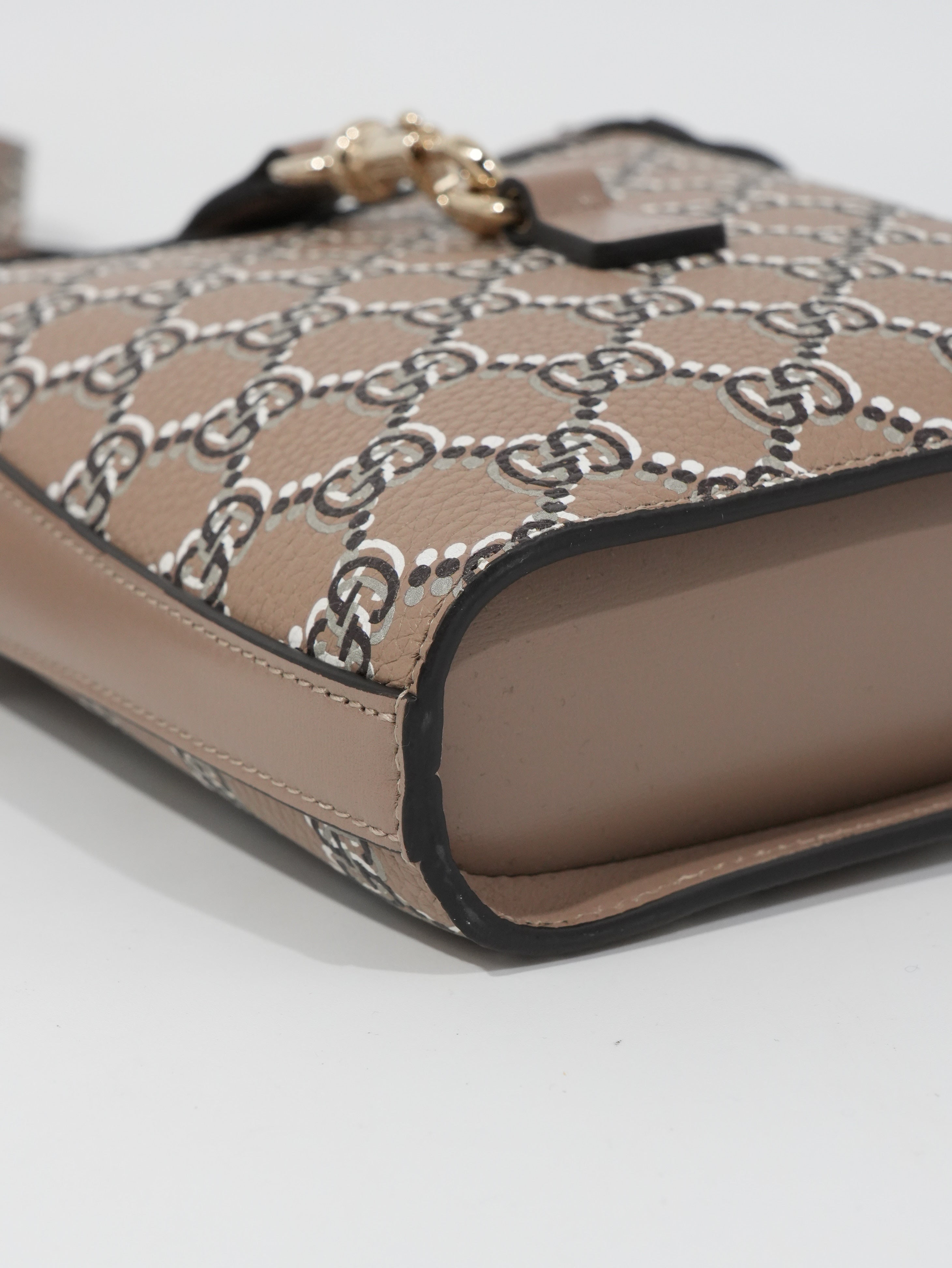 Gucci Mini Bucket GG in Pelle