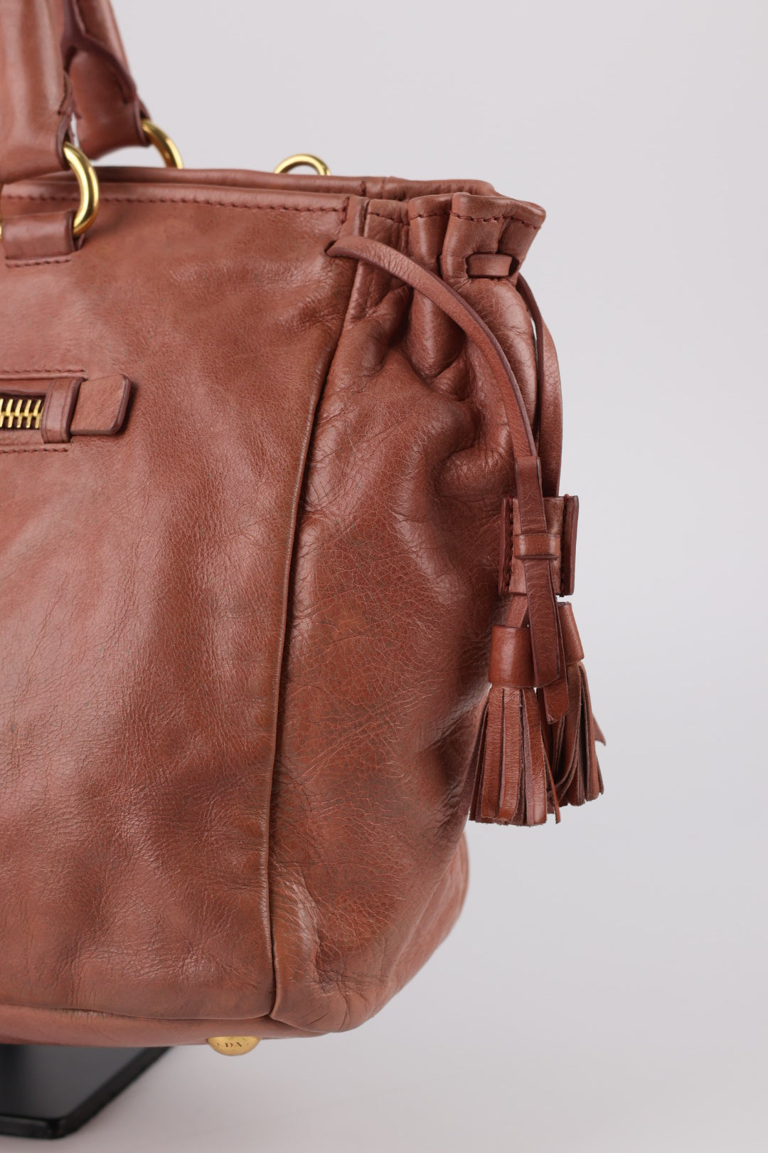 Prada Bowling in Pelle