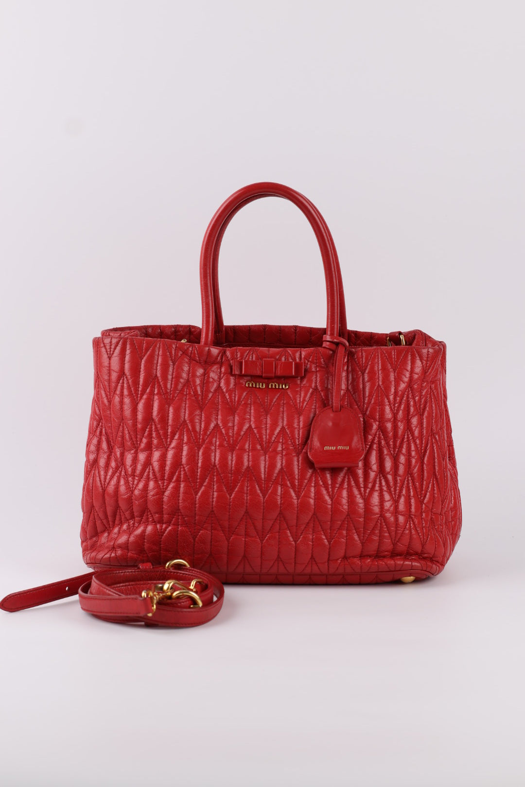 Miu Miu Tote Matelassé