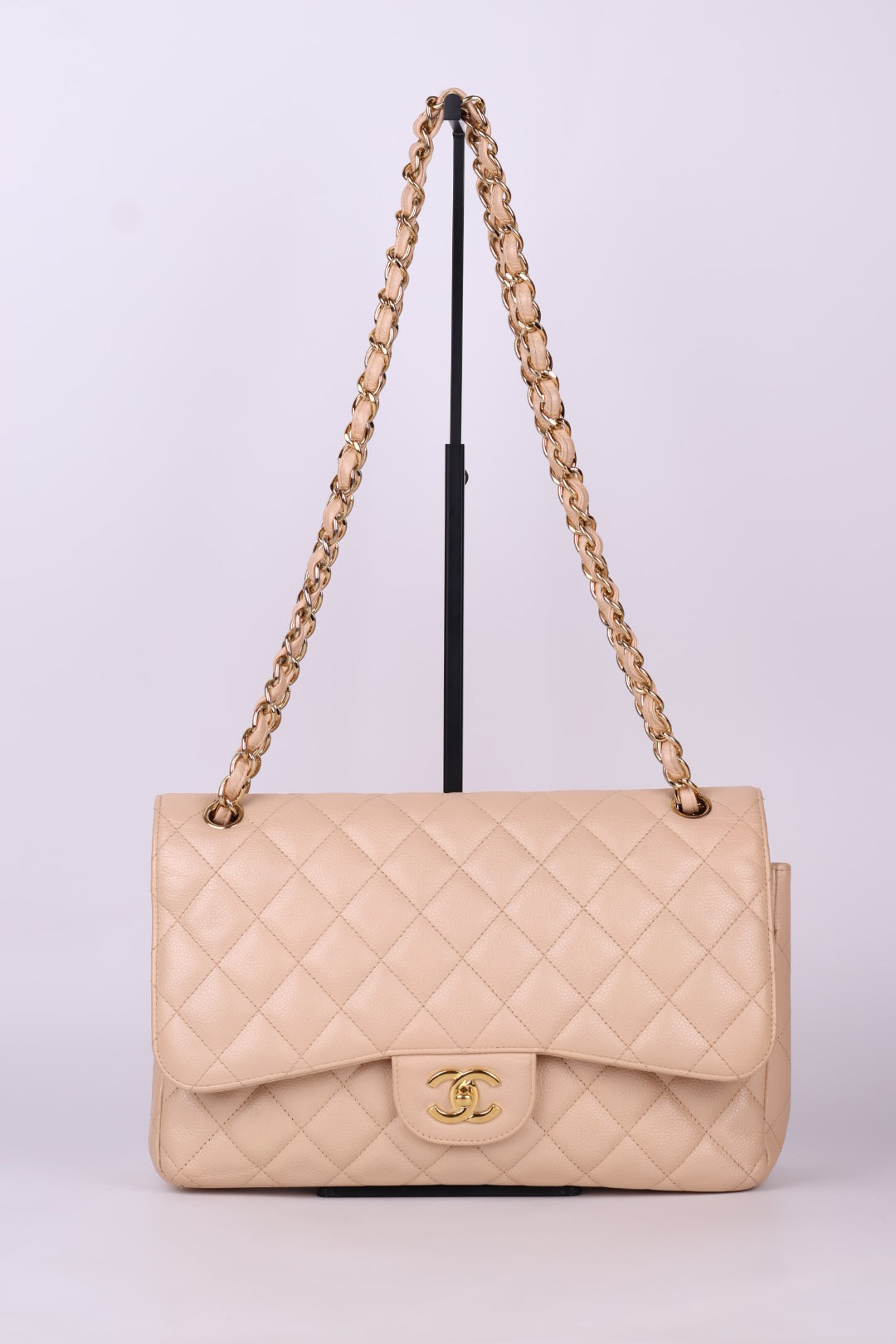 Chanel Timeless Jumbo Double Flap Caviar