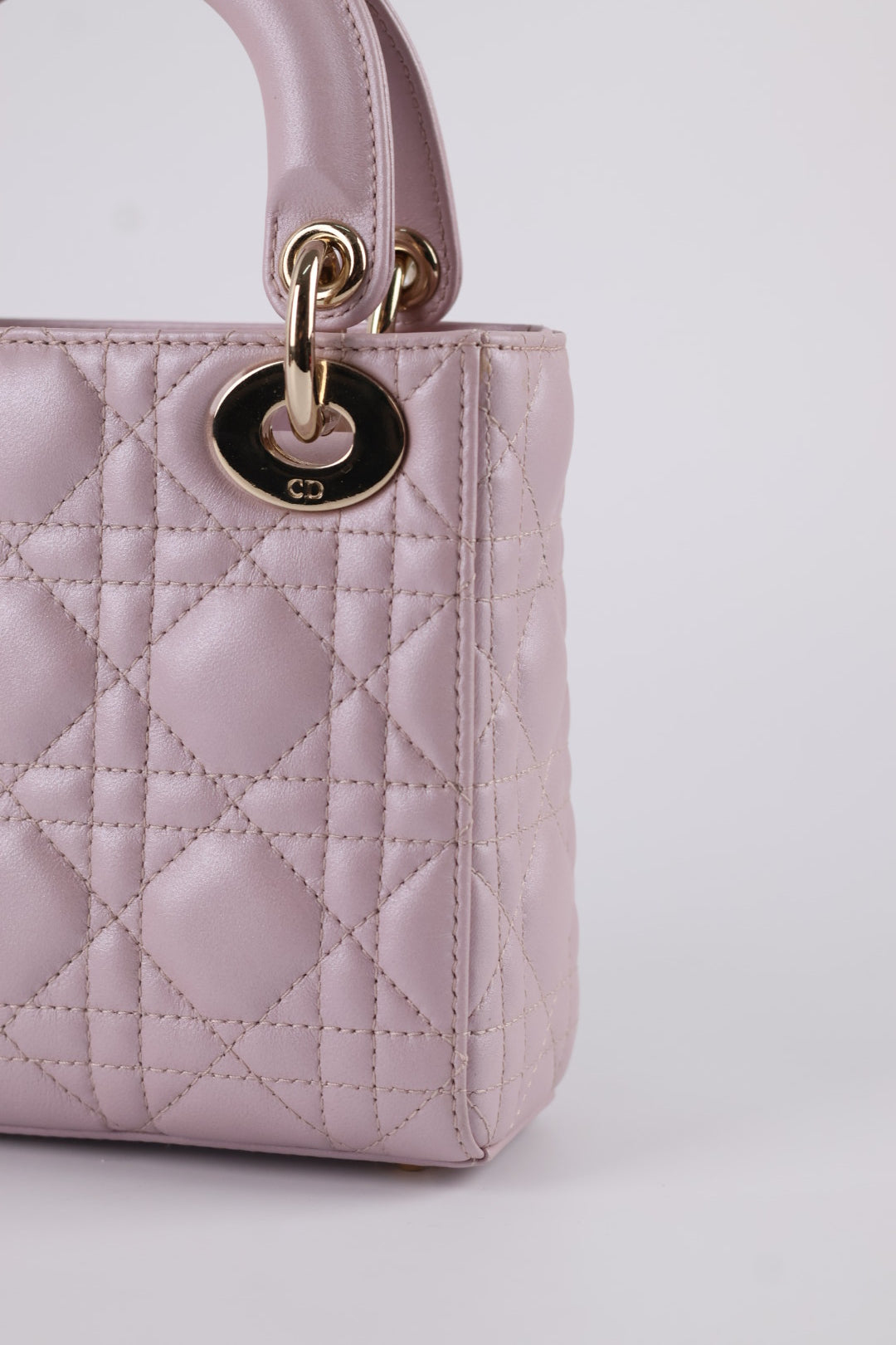 Lady Dior Mini in Pelle