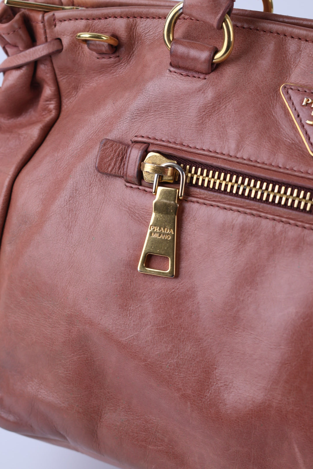 Prada Bowling in Pelle