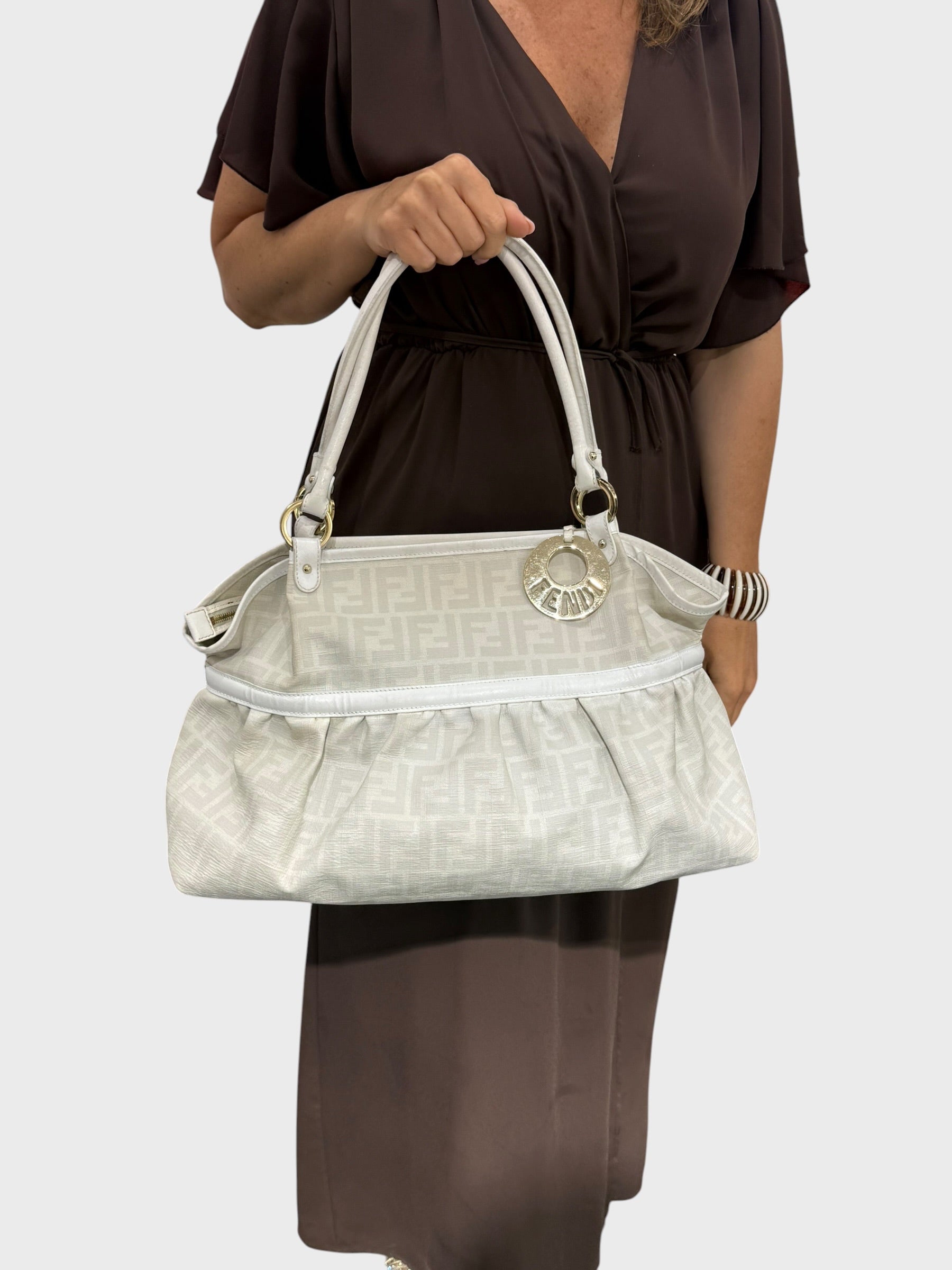 Fendi Tote Chef FF Logo