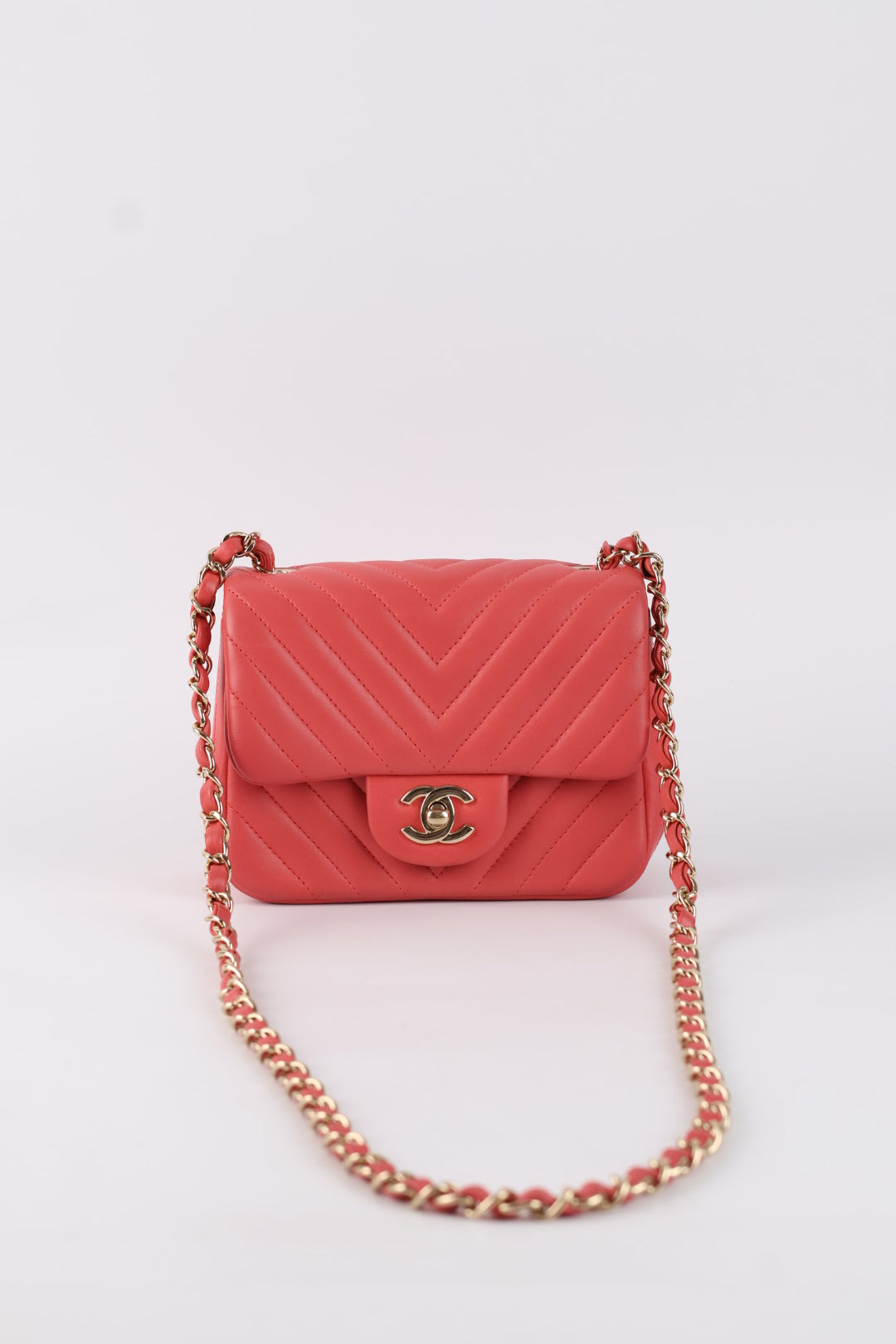 Chanel Mini Square in Pelle