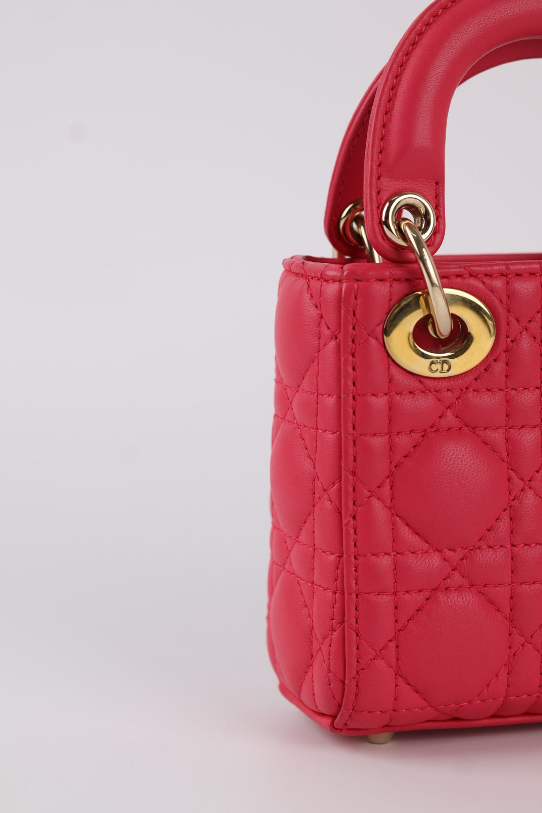 Lady Dior Micro in Pelle