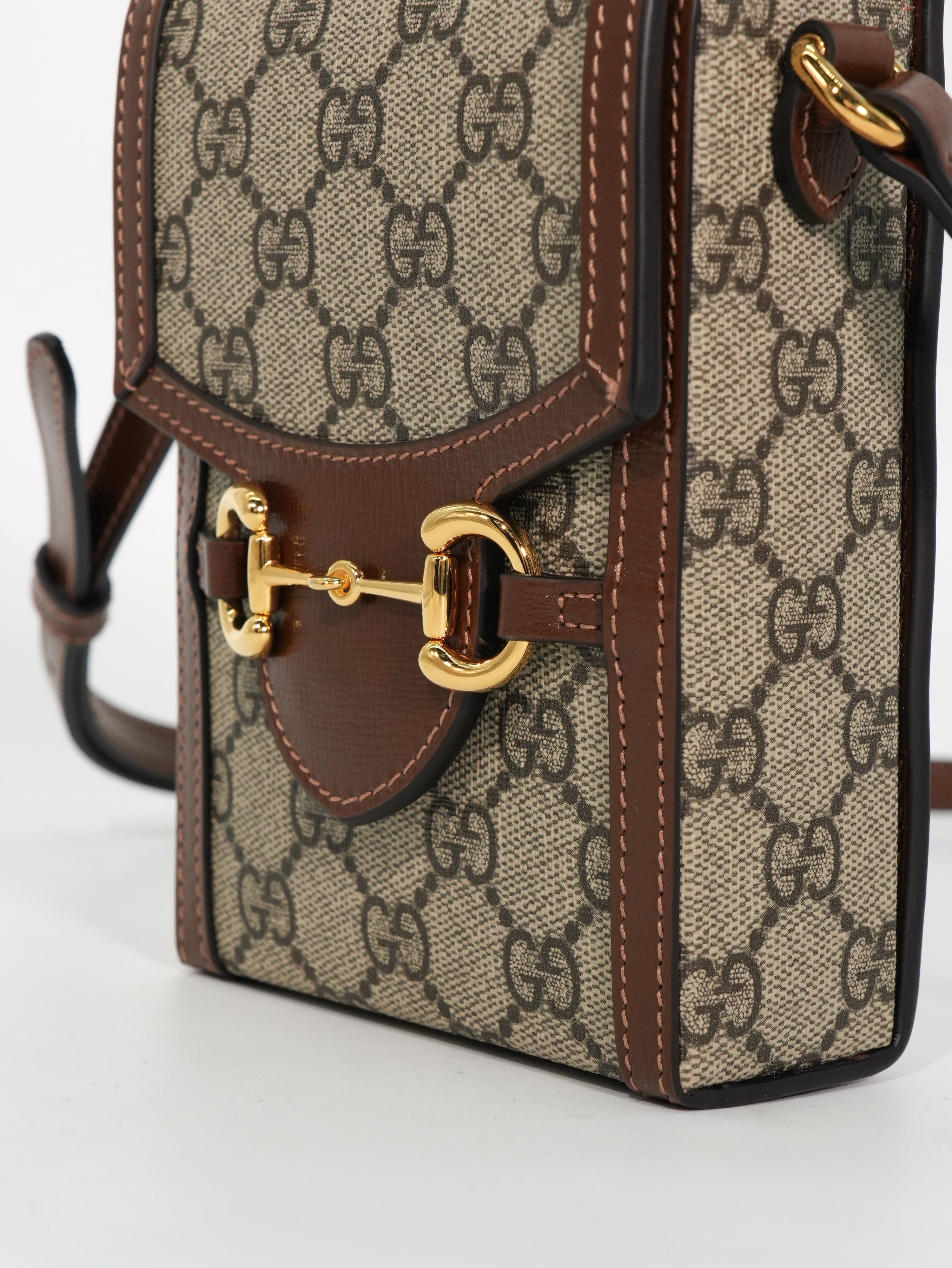 Gucci Portacellulare Horsebit GG Supreme