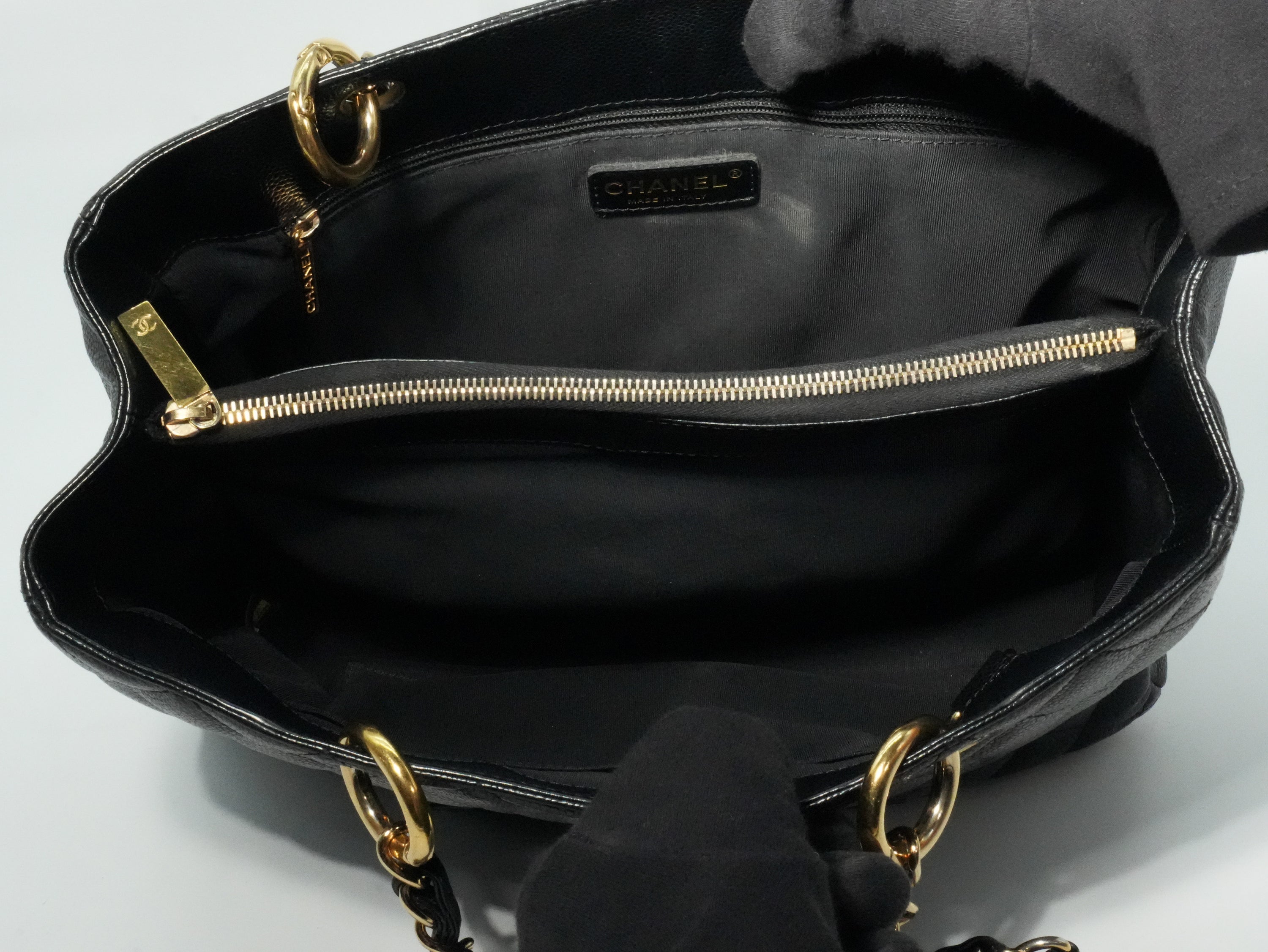 Chanel GST Caviar Nero