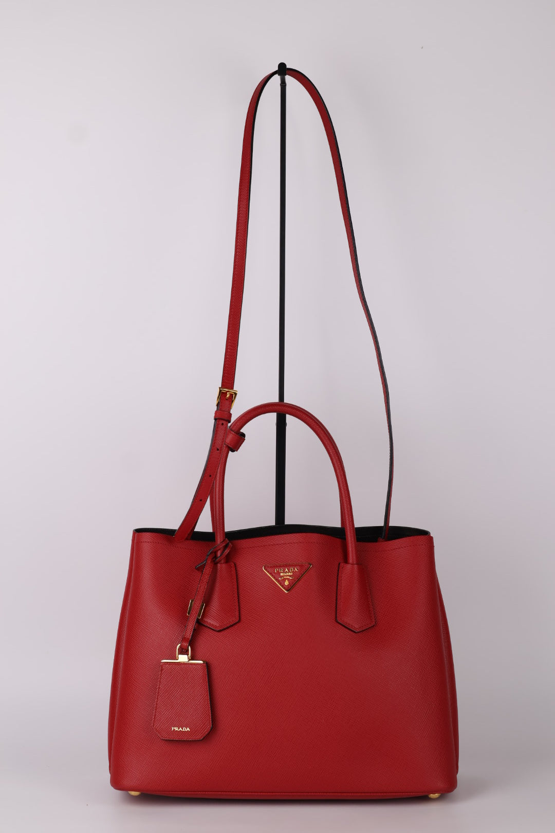 Prada Double Media Saffiano