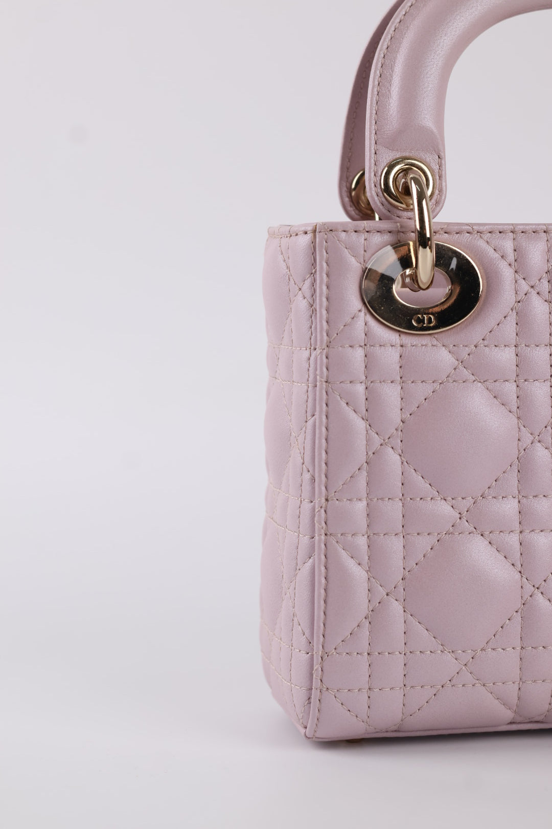 Lady Dior Mini in Pelle