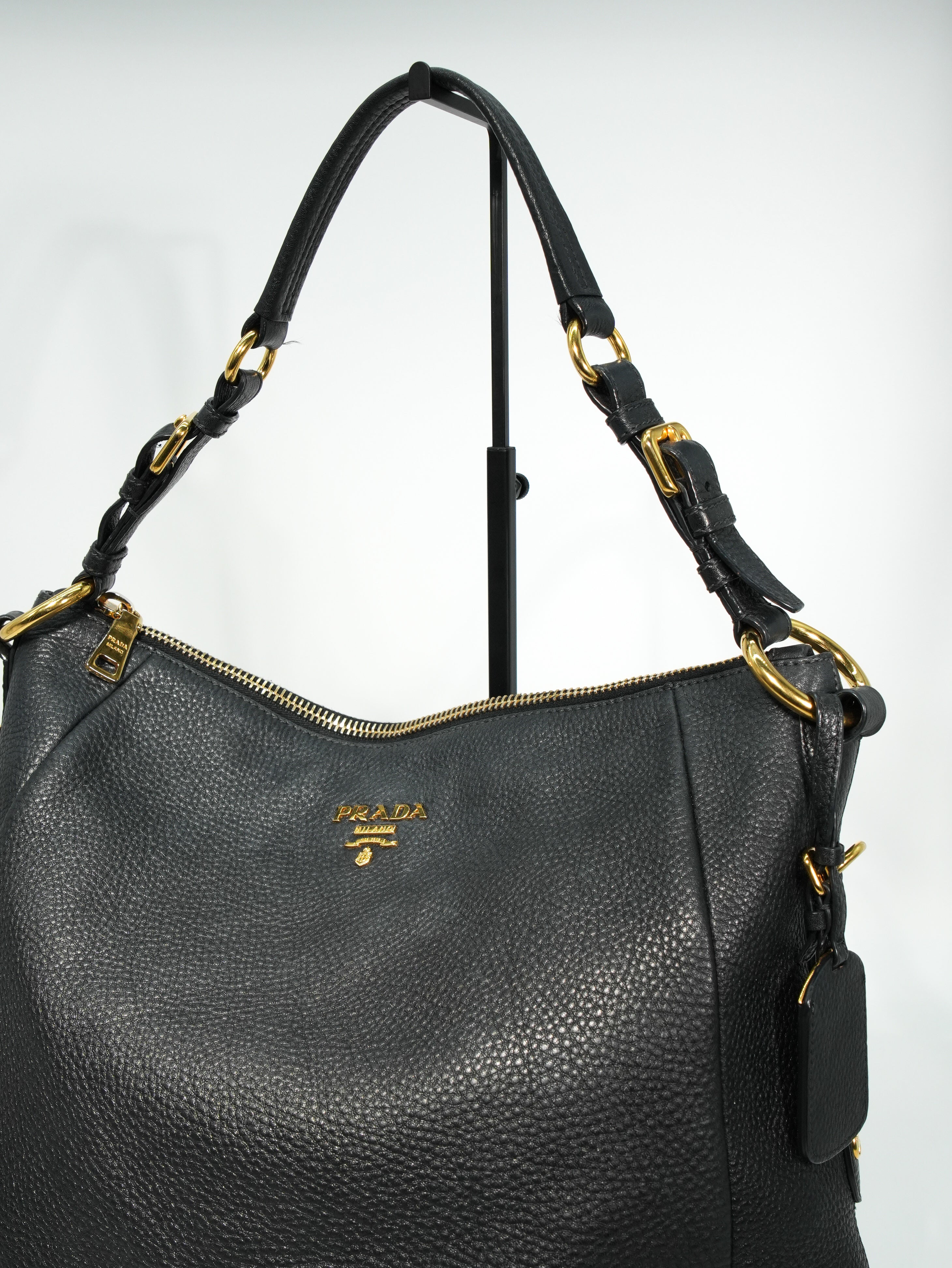Prada Soft Bag in Pelle