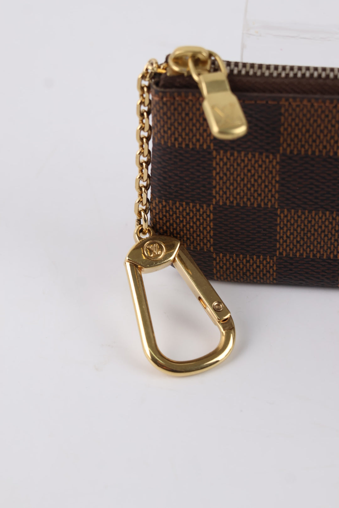 Louis Vuitton Key Pouch Damier Ébène