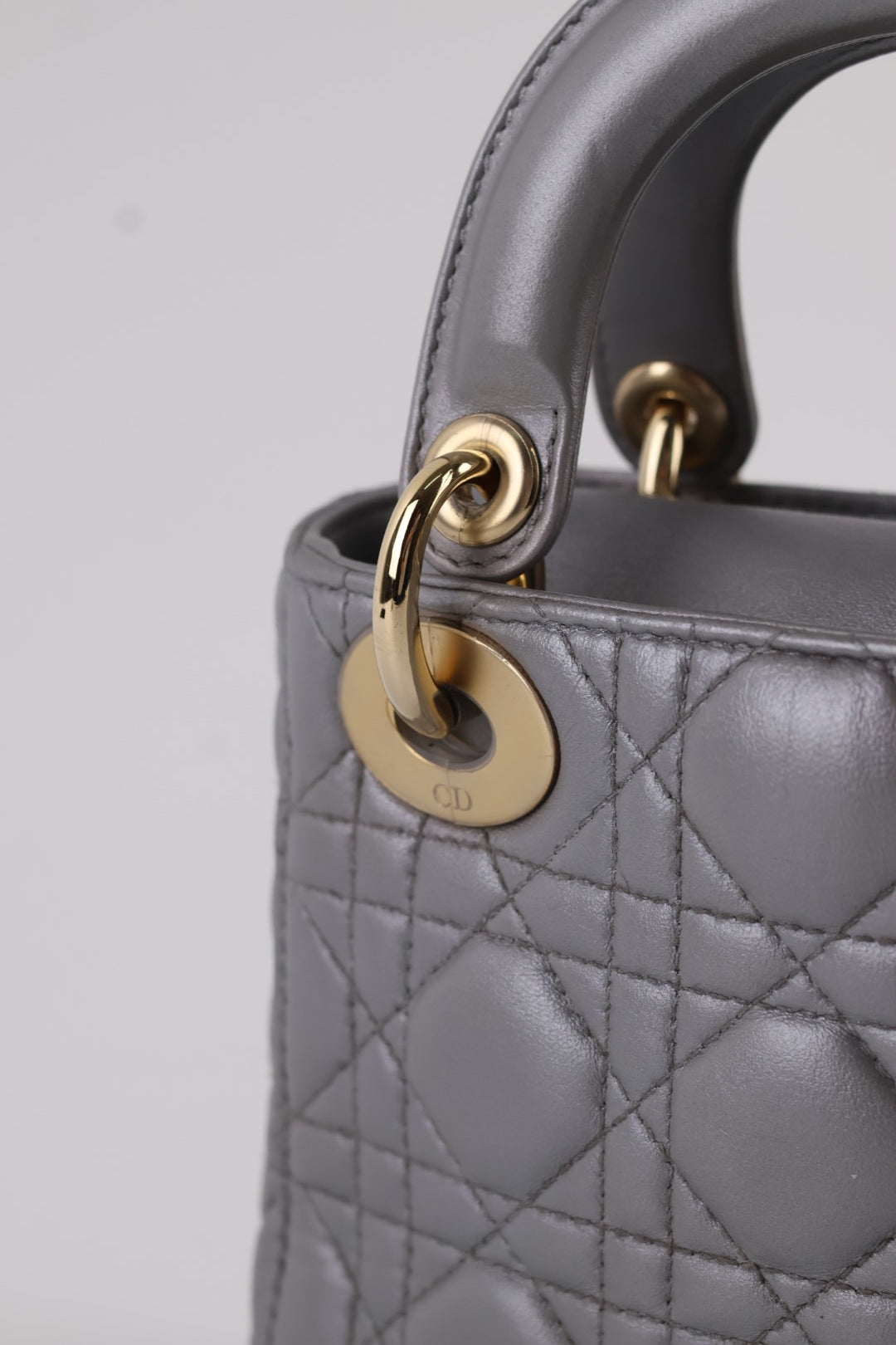Lady Dior Mini in Pelle