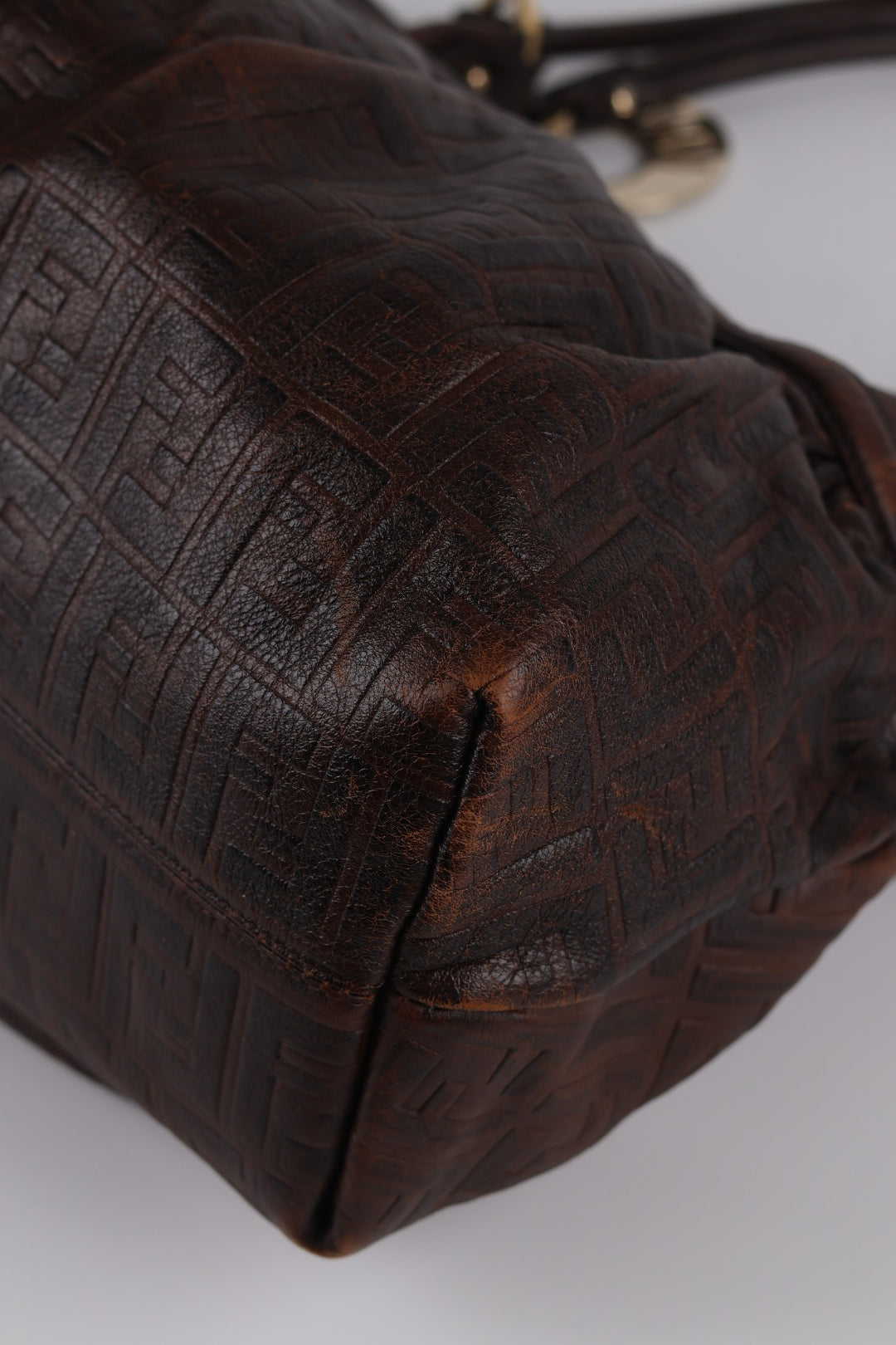 Fendi Tote Chef in Pelle FF Logo