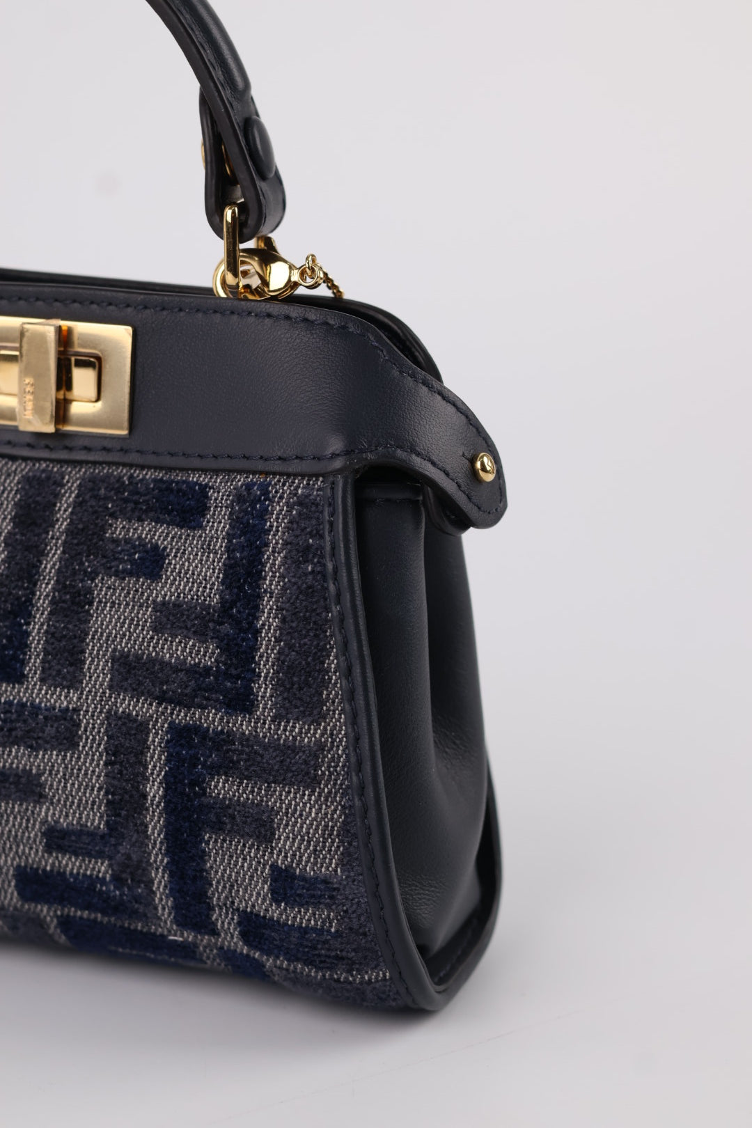 Fendi Nano Peekaboo FF Logo