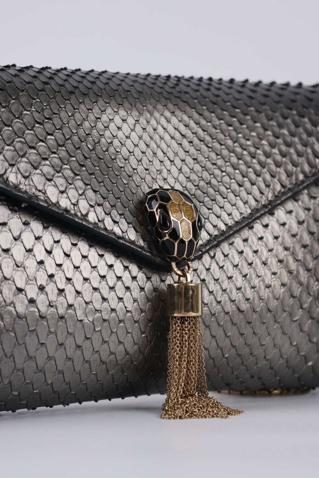 Bvulgari Chain Pochette Serpenti