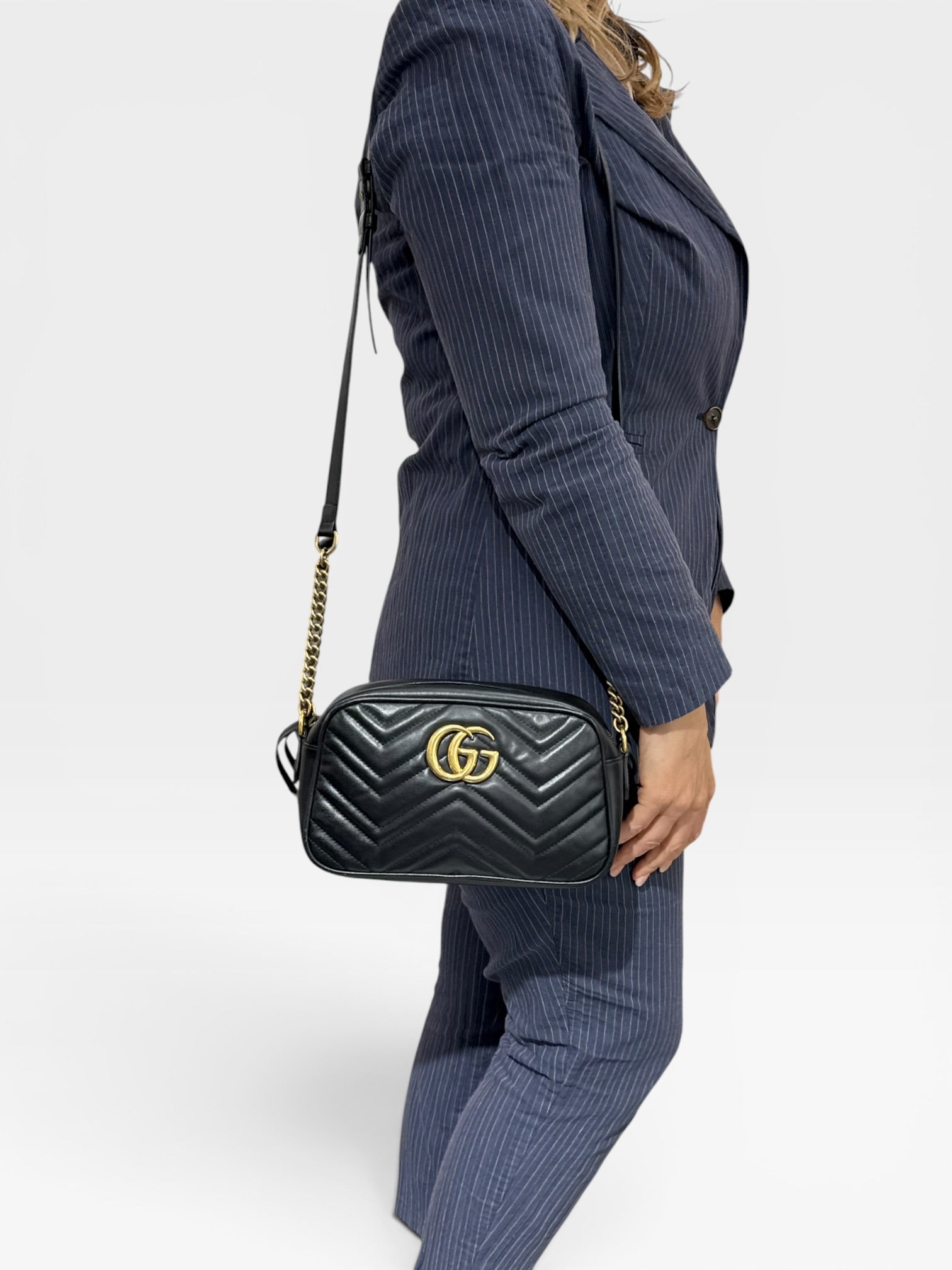 Gucci Marmont Camera Bag Matelassé
