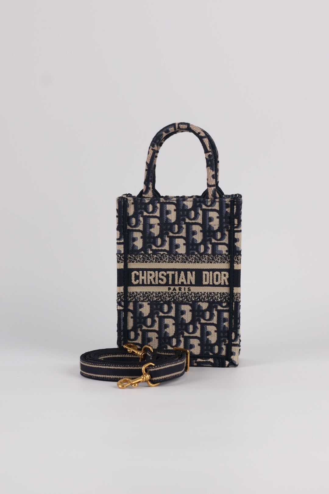 Dior Mini Book Tote Jacquard Oblique