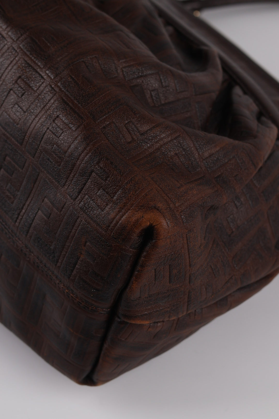 Fendi Tote Chef in Pelle FF Logo