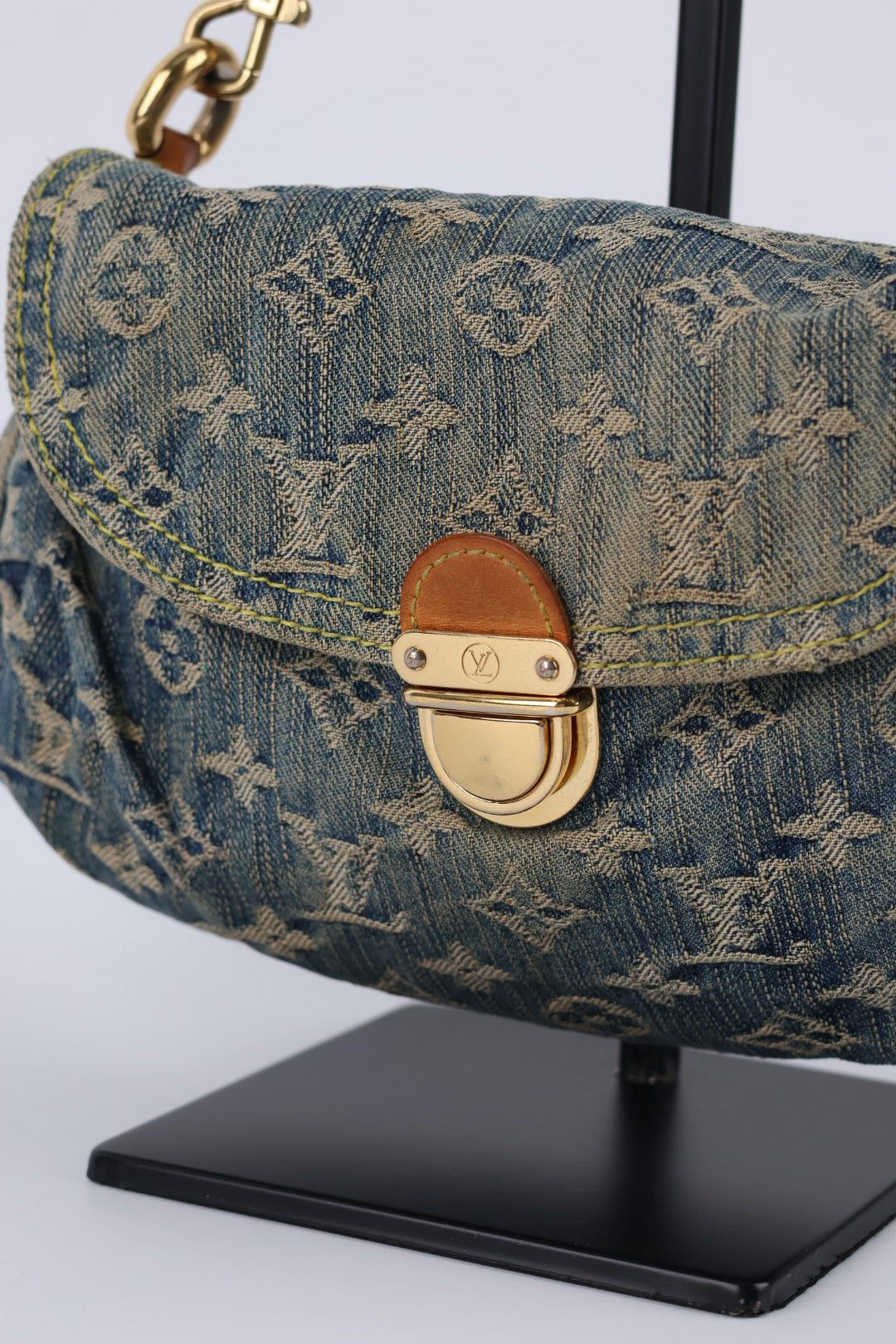 Louis Vuitton Pleaty Monogram Denim