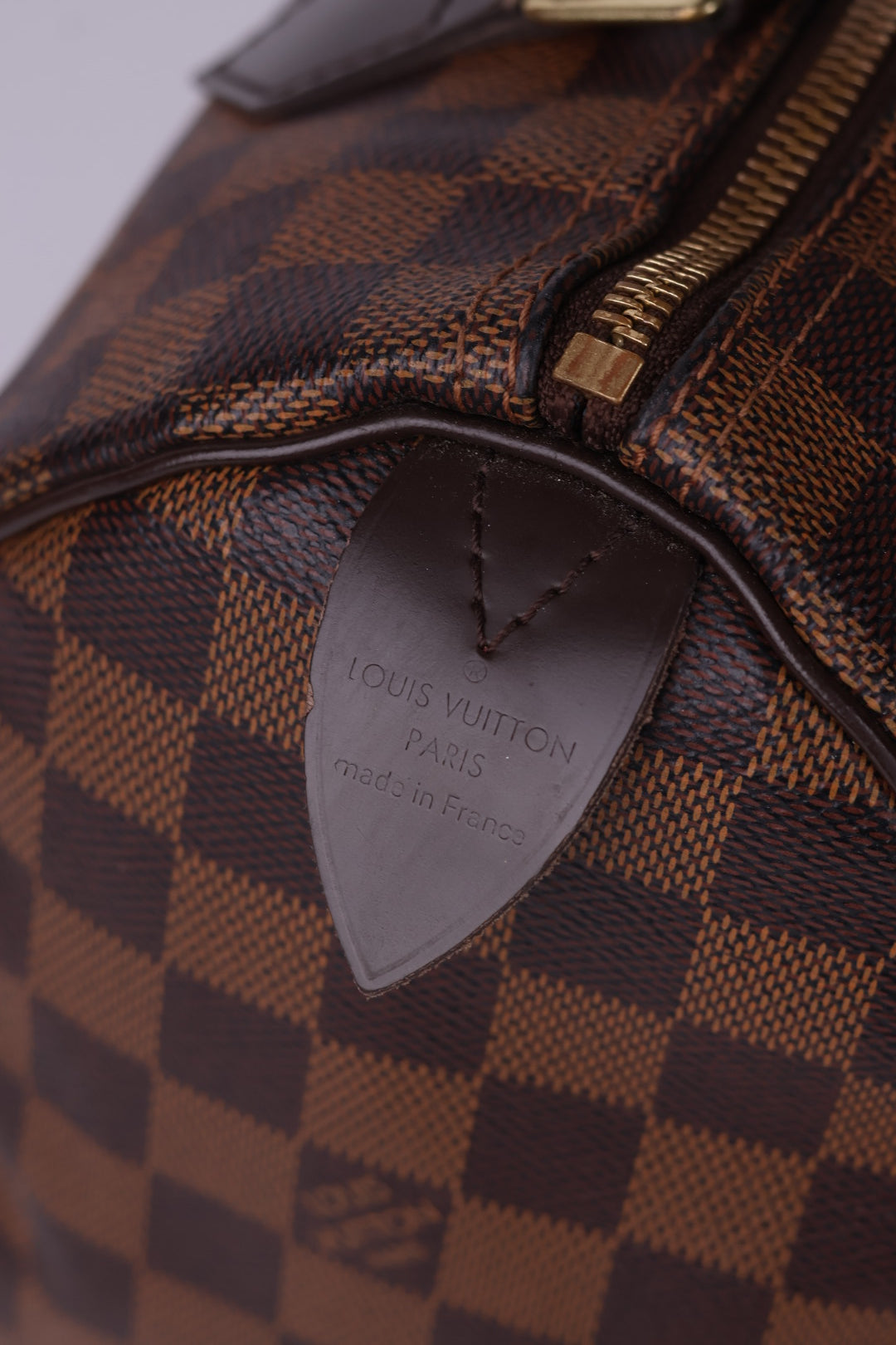 Louis Vuitton Speedy 25 Damier Ébène con Tracolla