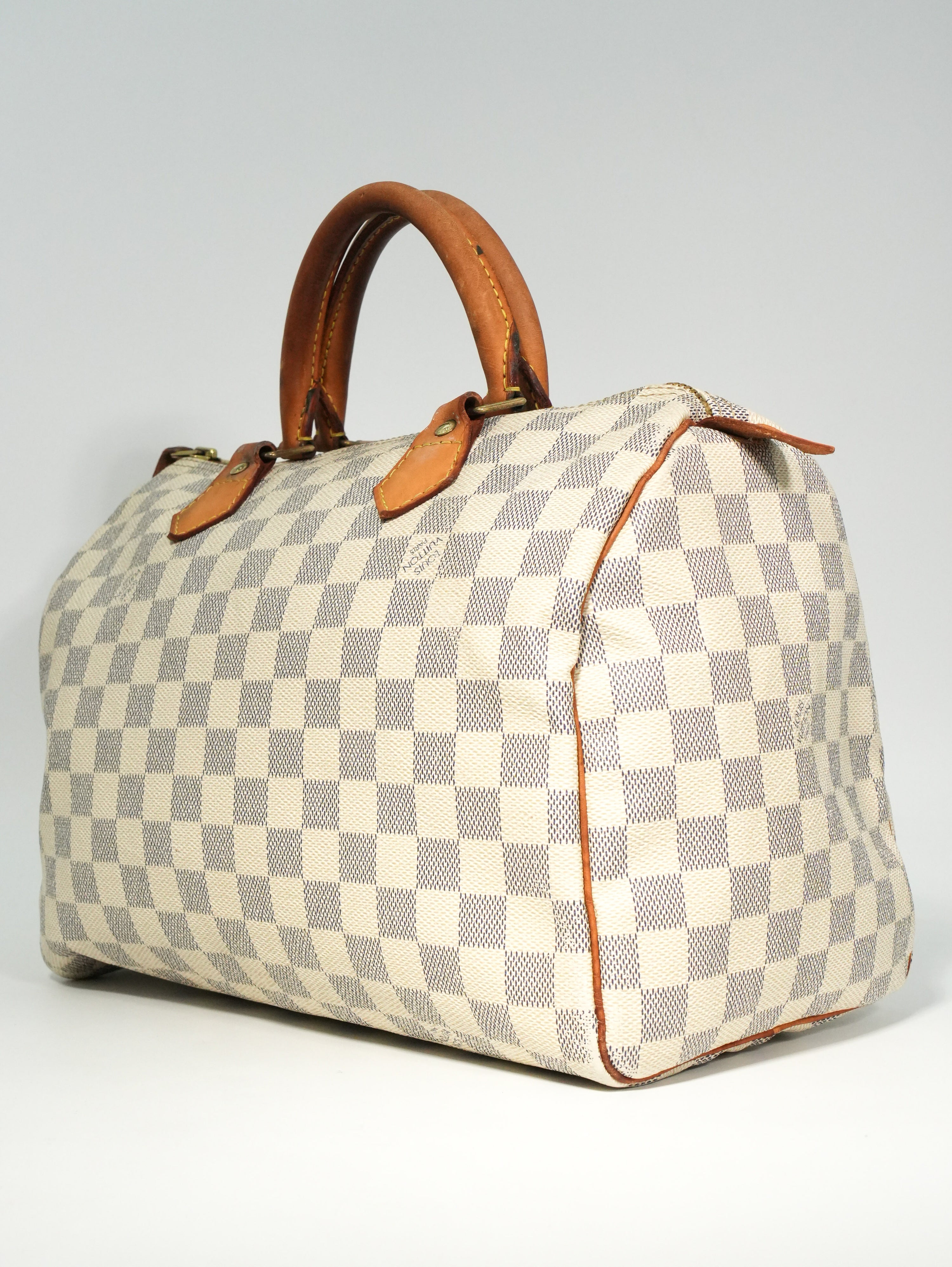 Louis Vuitton Speedy 30 Damier Azur
