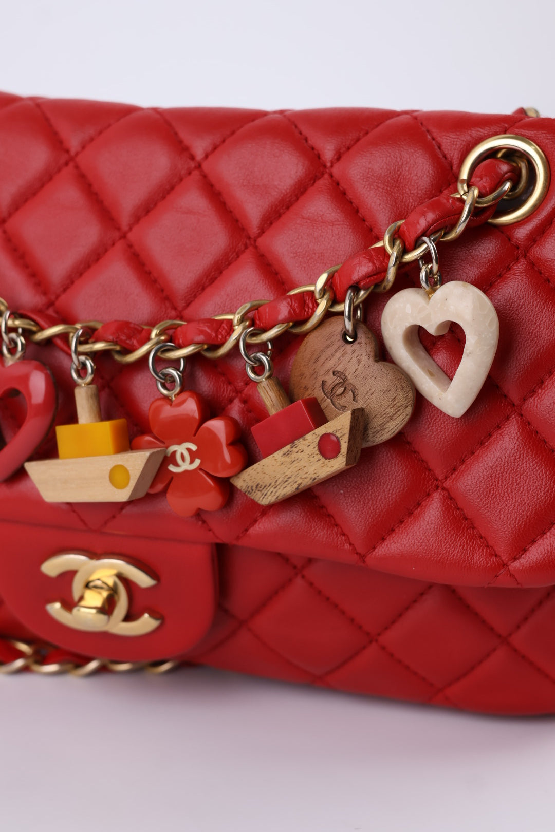 Chanel Classic Charms Matelassé
