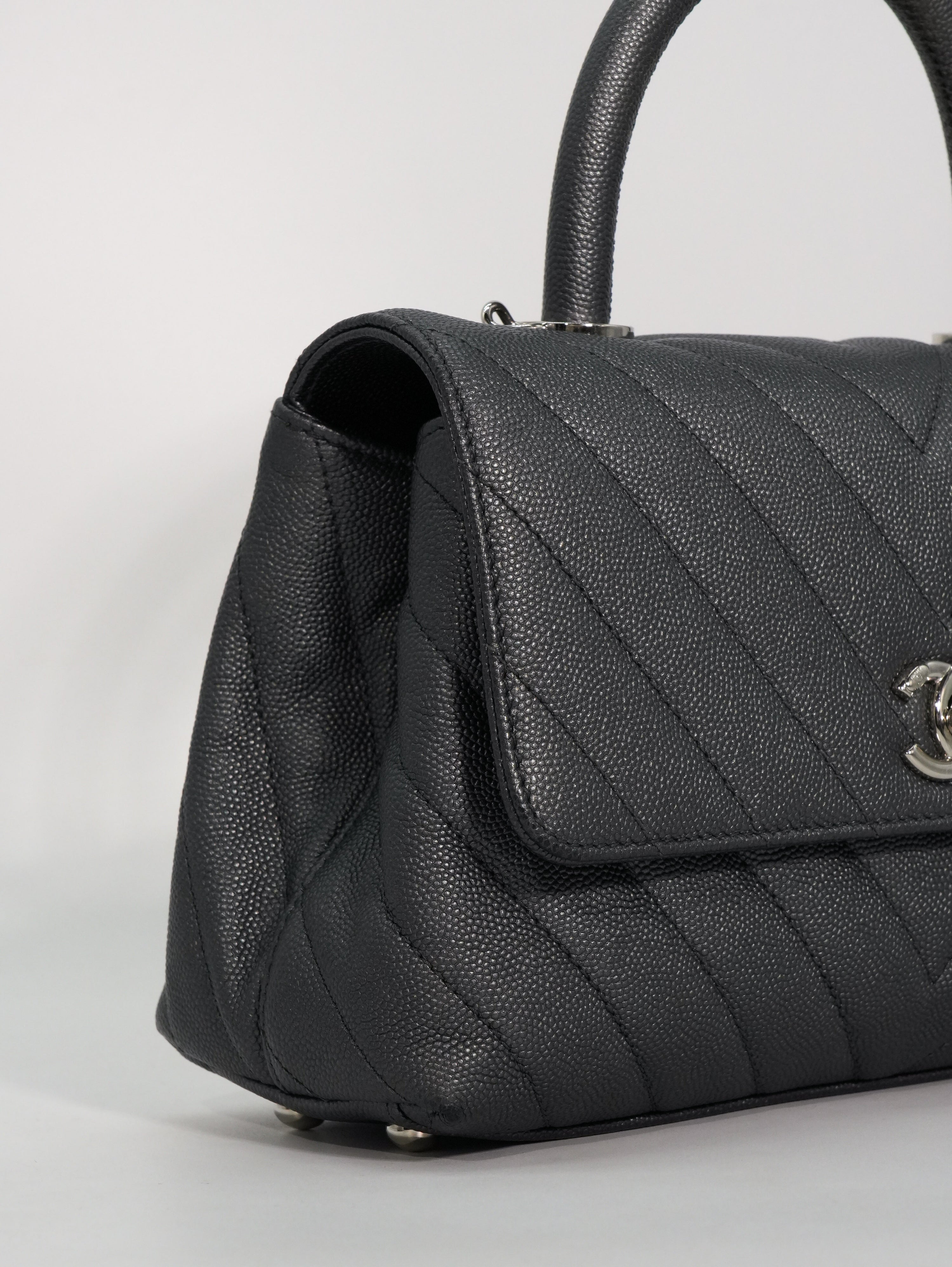 Chanel Coco Handle Caviar