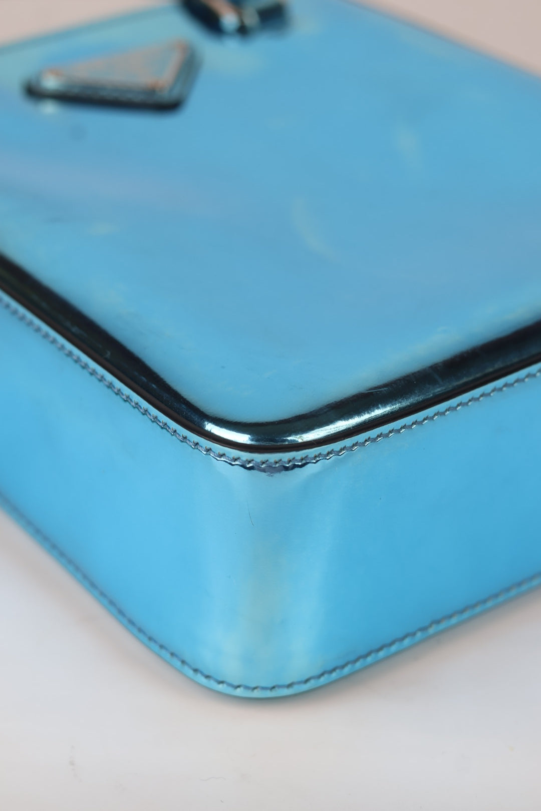 Prada Mini Tote Metallic